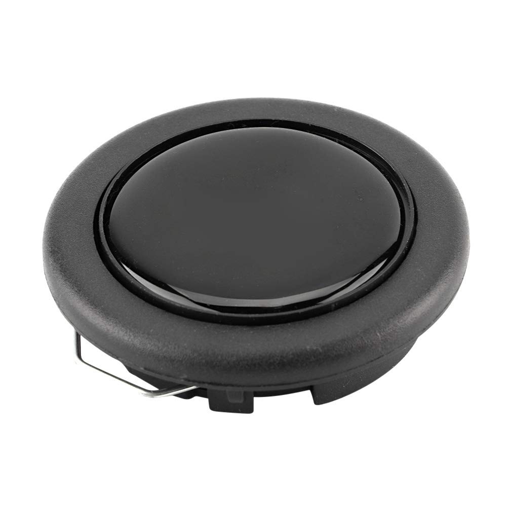 10Pcs Universal Black Car Steering Wheel Horn Buttons - Replacement Horn Kit for Modified Cars - Perfect for Racing, Off-Road & Custom Vehicle Upgrades