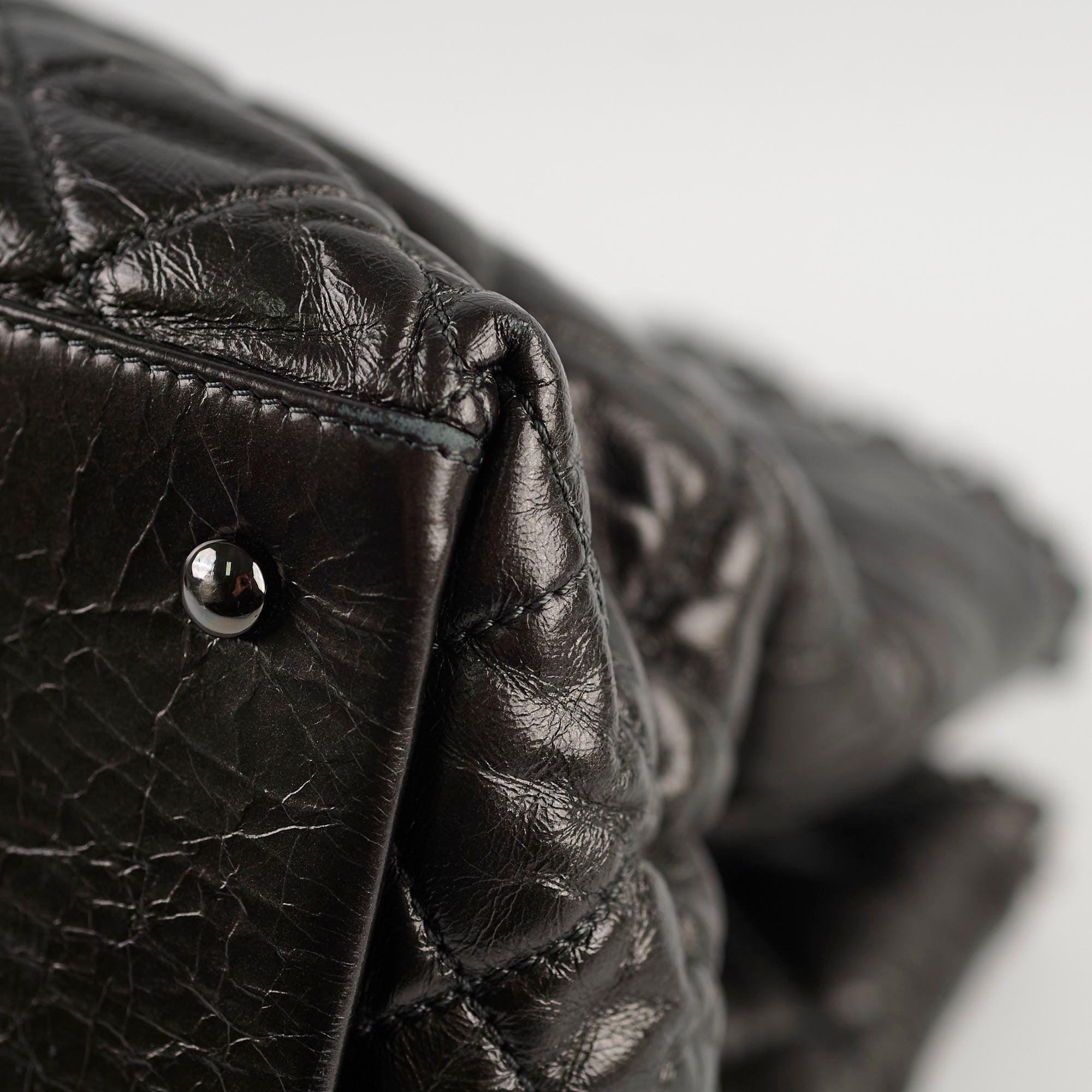 Chanel Chain Me Tote Bag Dark Grey - Luxury Leather Shoulder Bag for Women, Perfect for Work, Travel & Everyday Use