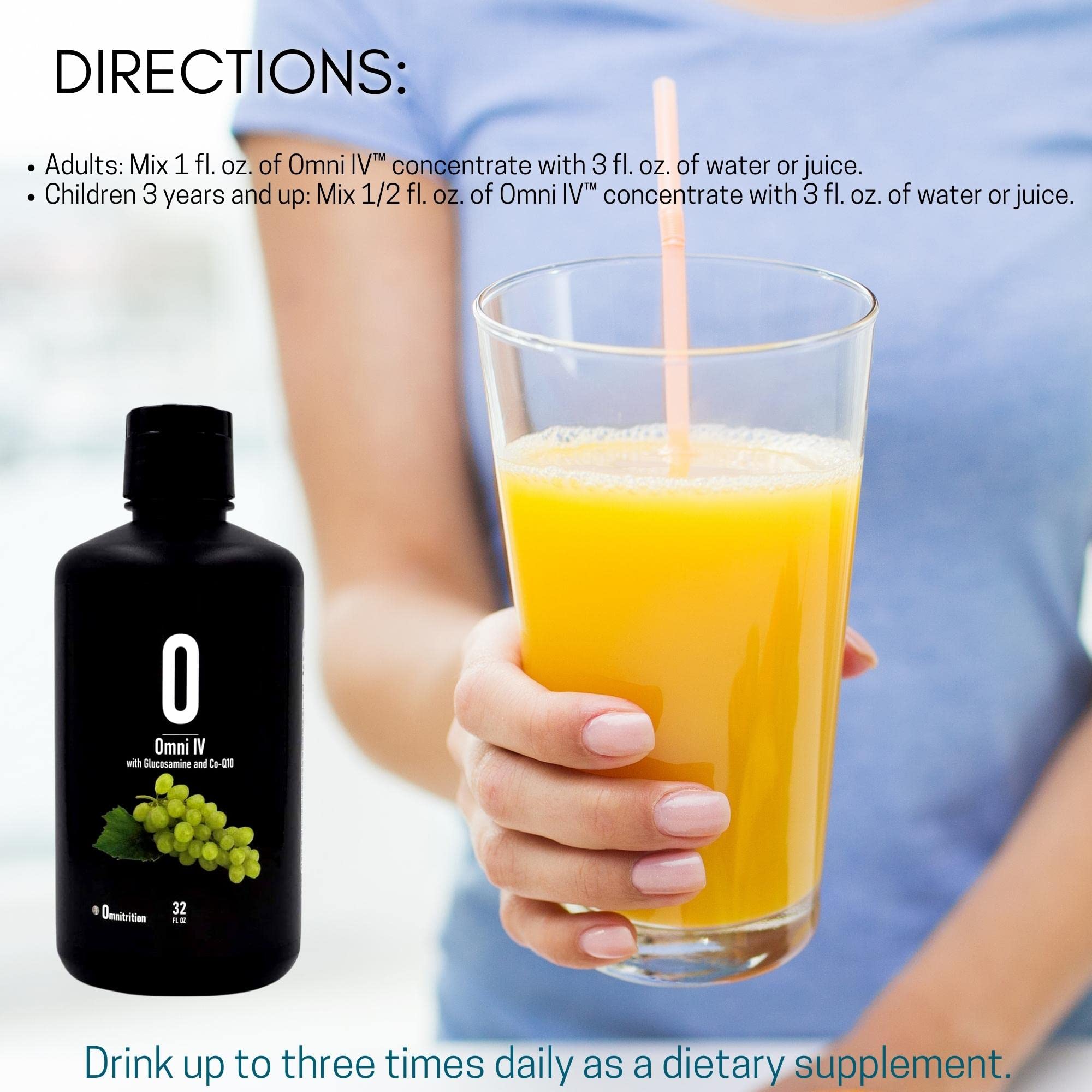 Omni Drop Weight Loss Bundle - 3-Piece Starter Kit with Vitamin B12 Diet Drops (4oz), Glucosamine IV Support & Nighttime Appetite Control | Complete Program Guide Included | Perfect for Home Weight Management & Wellness Routine