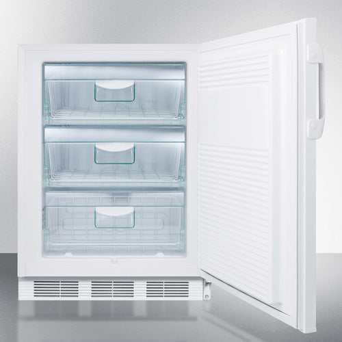 Accucold 24-Inch ADA Compliant Built-In All Freezer - VT65MLBIMEDADA | Commercial & Home Kitchen Use for Restaurants, Grocery Stores & Large Families