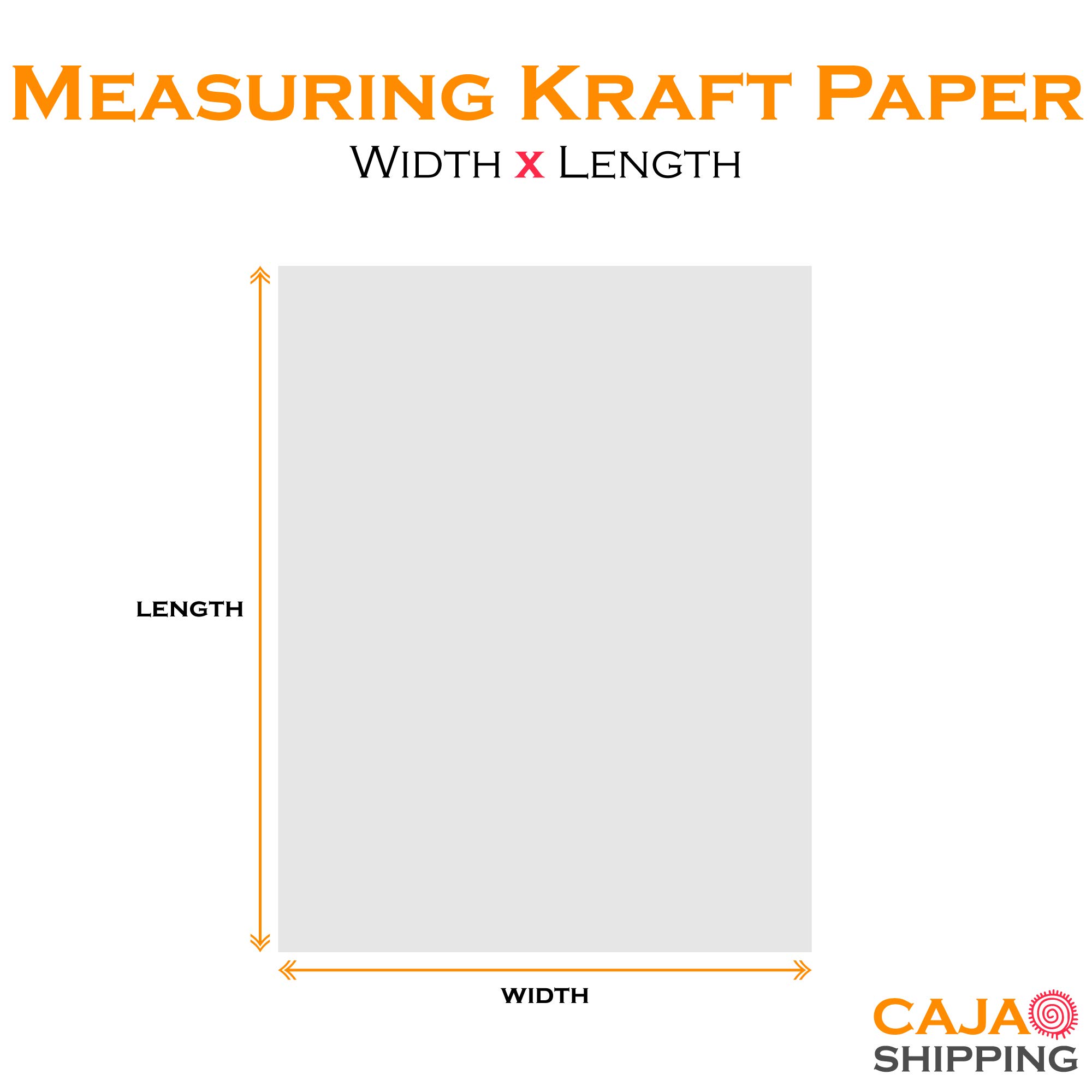 Premium 50# Kraft Paper Sheets - 18