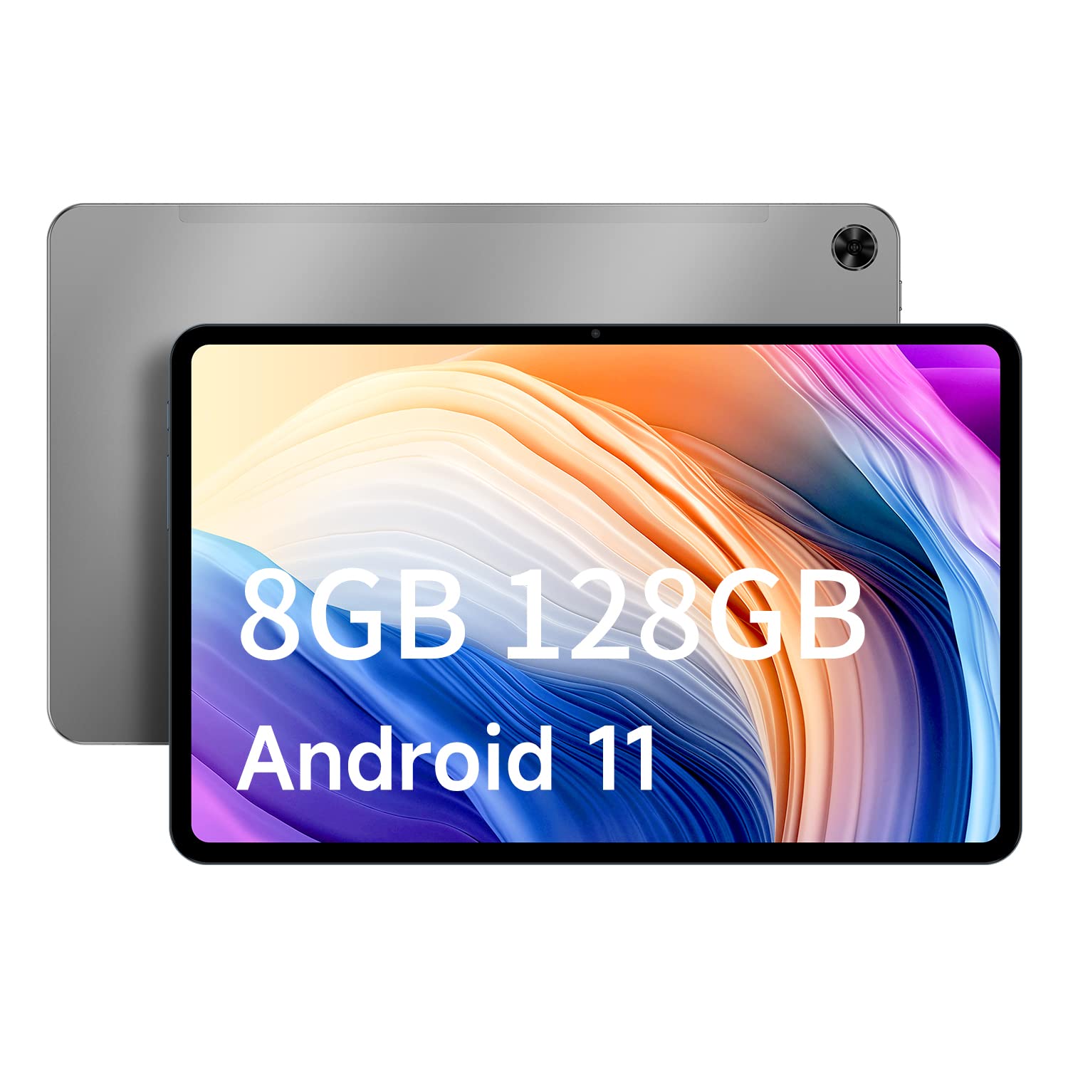 TECLAST T40Pro 10.4 Inch Android Tablet - 8GB RAM 128GB Storage (Expandable to 512GB), 2.0GHz Octa-Core Processor, 2000x1200 FHD Display, 13MP Camera, 7000mAh Battery with 18W PD Fast Charge - Perfect for Gaming, Streaming & Productivity on Android 11 OS