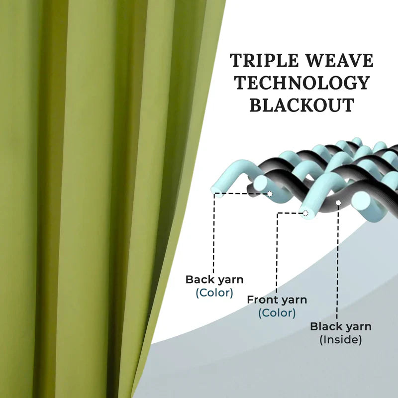 Blackout Curtains for Bedroom - Grommet Room Darkening Solid Curtains Set of 2 Panels - Thermal Insulated Window Drapes for Better Sleep & Privacy - Perfect for Nursery, Home Theater & Shift Workers