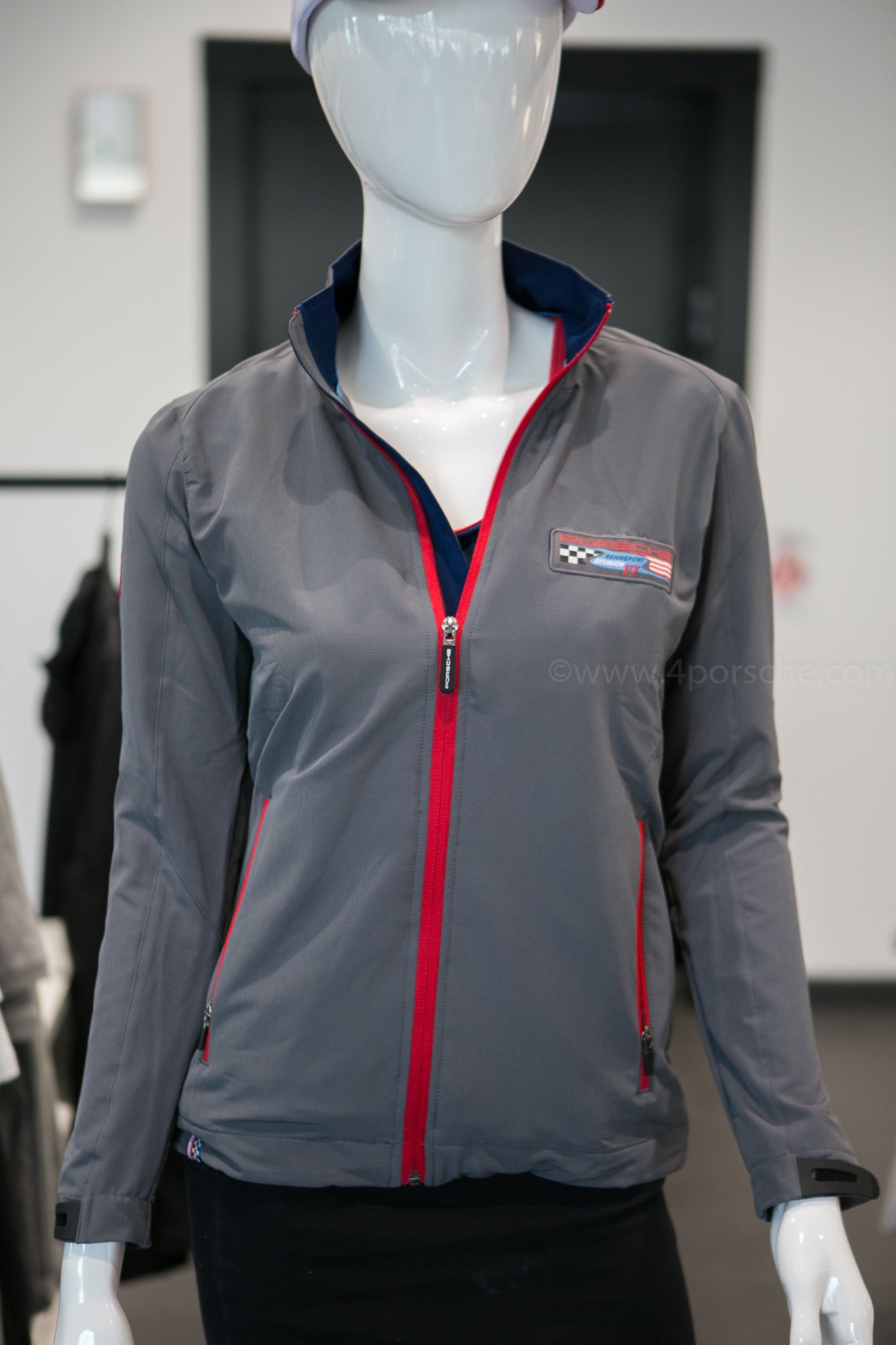 Porsche Women's Softshell Jacket - Lightweight Windproof Waterproof Outdoor Jacket for Running, Hiking & Casual Wear - Rennsport Reunion VI Edition