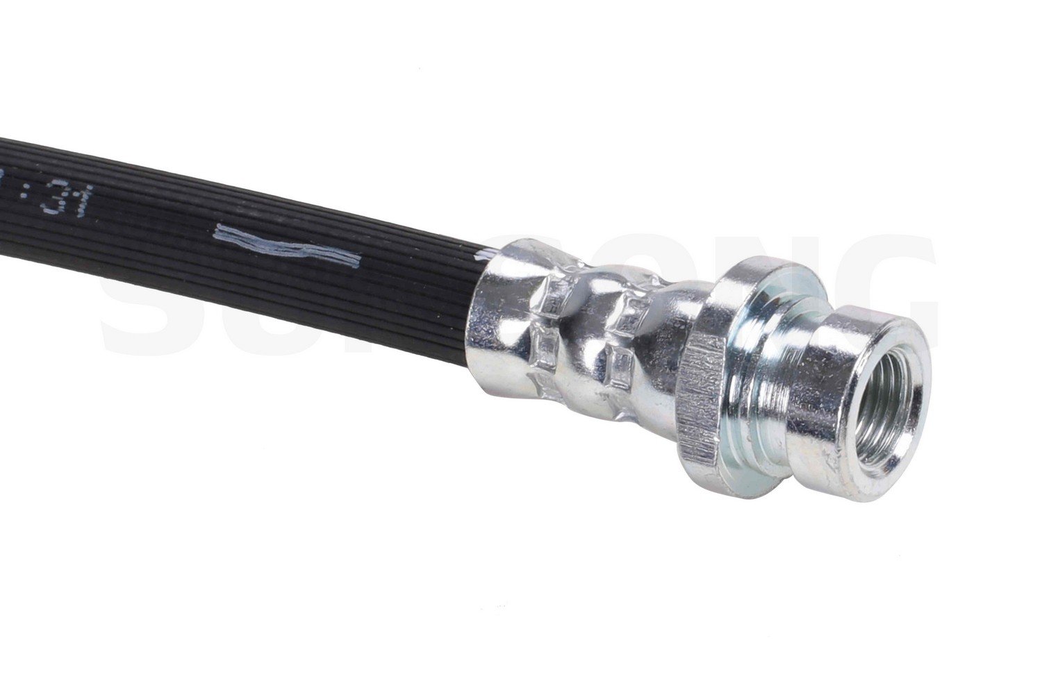 Sunsong 2206224 Brake Hydraulic Hose - High Performance Replacement for Cars & Trucks - Durable Rubber Construction for Smooth Braking - Ideal for Daily Commute & Off-Road Adventures