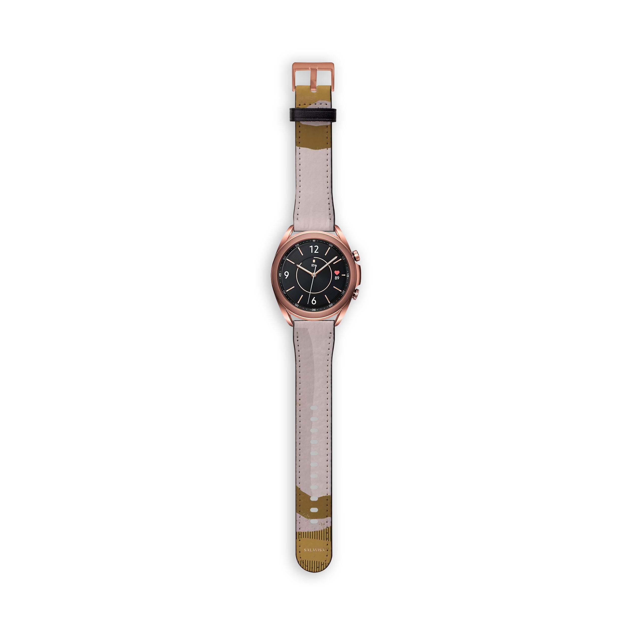 Premium Purple Organic Silicone Galaxy Watch Band - Durable, Comfortable & Stylish for Samsung Galaxy Watches - Perfect for Workouts, Running & Everyday Wear