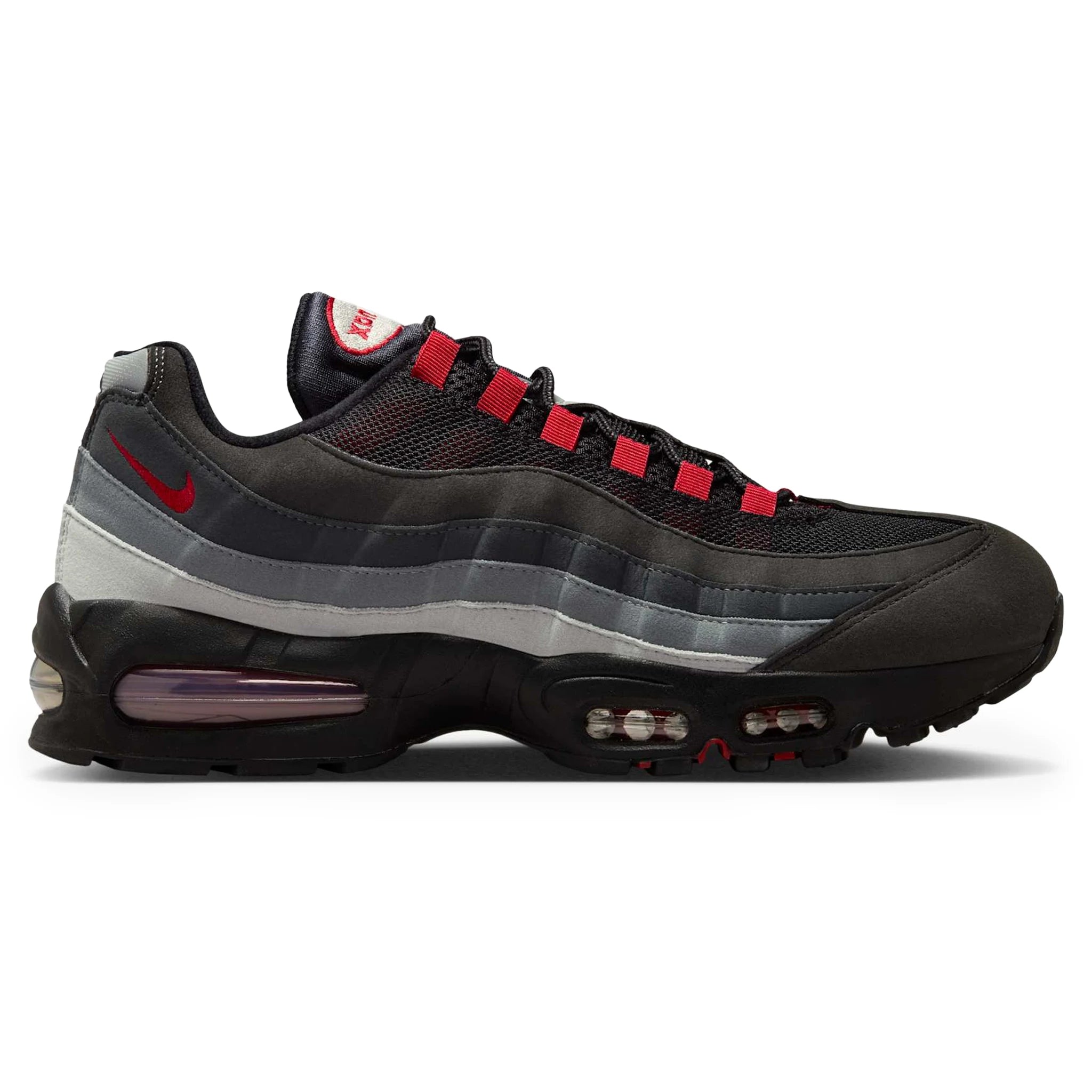 Liverpool FC x Nike Air Max 95 OG Big Bubble Sneakers - Men's Football-Inspired Running Shoes for Fans & Athletes | Perfect for Match Days, Gym Workouts & Streetwear Fashion