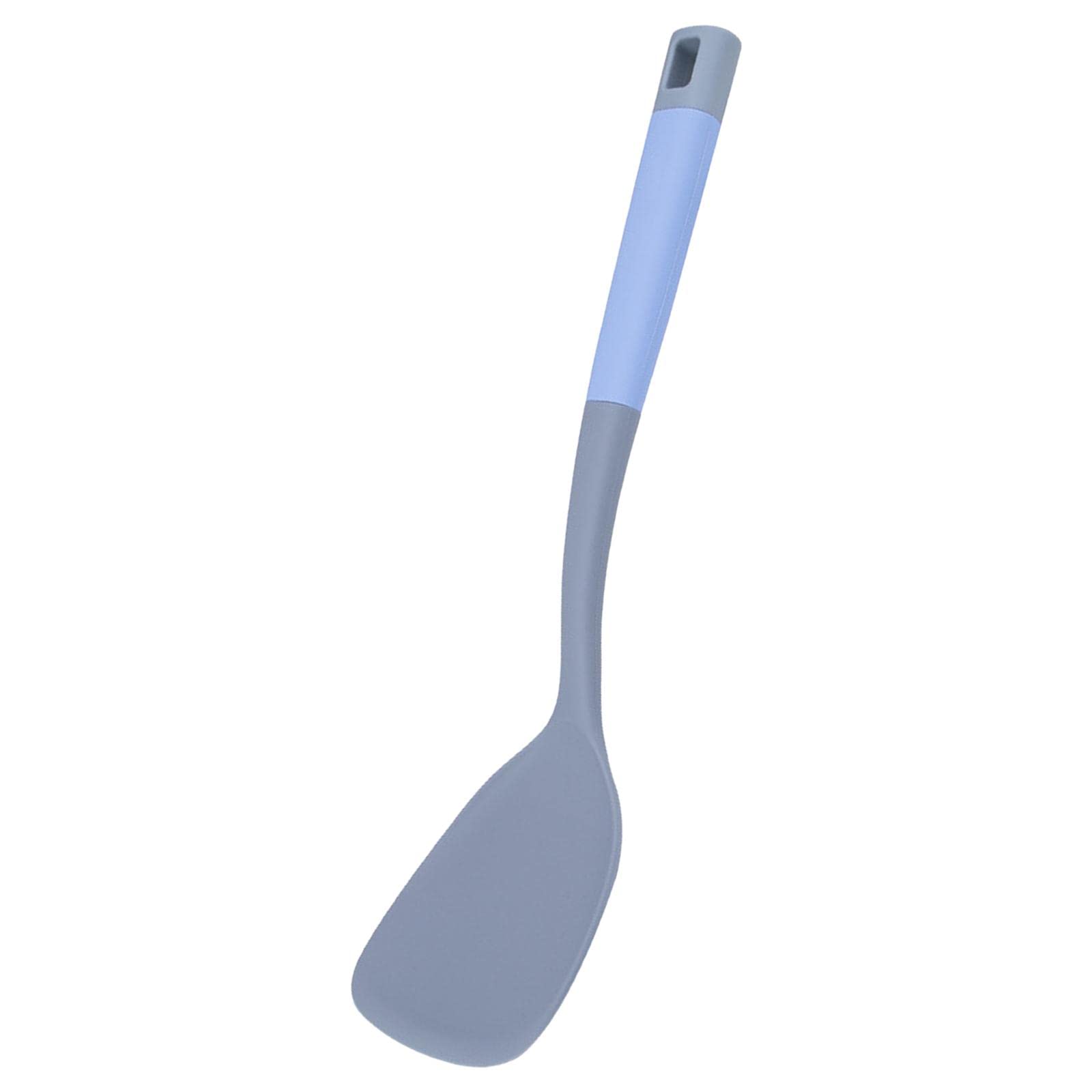 SM SunniMix Heat-Resistant Silicone Cooking Utensils Set - Non-Slip Kitchen Gadgets for Baking, Serving & Cooking - Blue Spatula - Perfect for Home Kitchens, Outdoor BBQs & Camping Trips