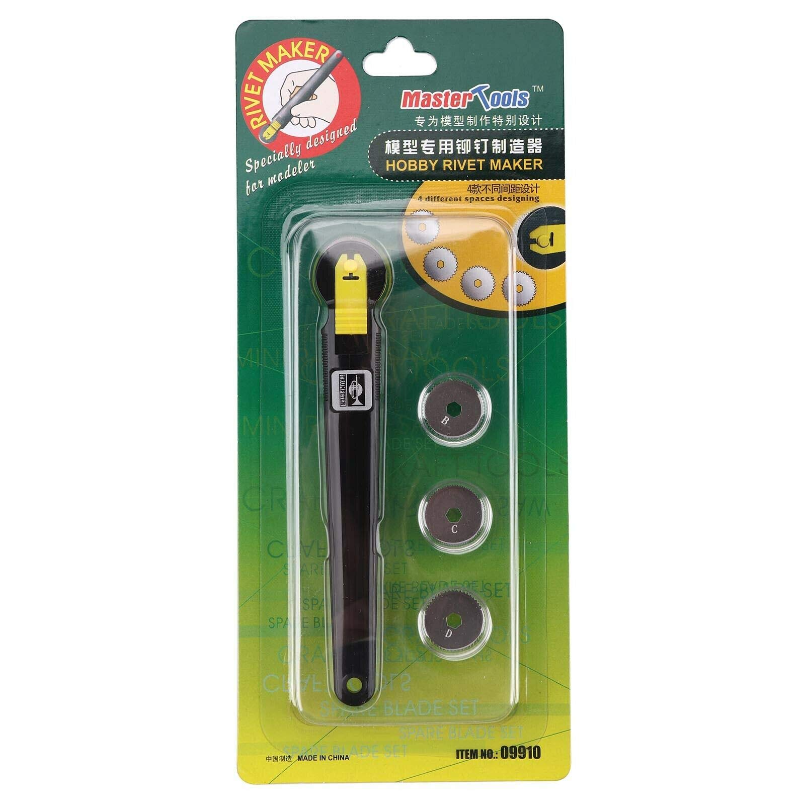 Master Tools Rivet Maker for Plastic Model Building - DIY Hobby Tool