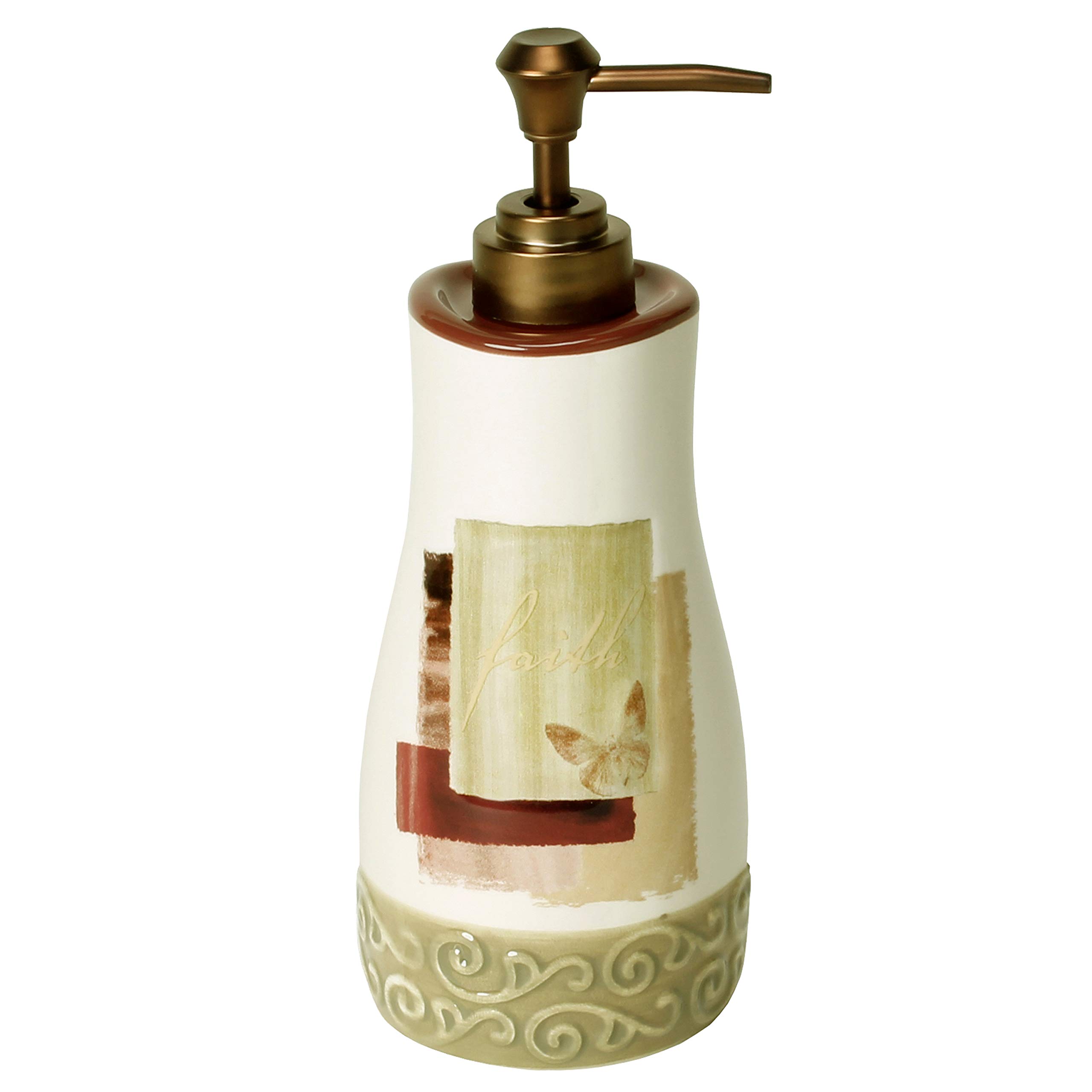 SKL Home by Saturday Knight Ltd. Champagne Gold Soap Dispenser - Elegant Touchless Automatic Liquid Soap Dispenser for Bathroom, Kitchen & Office | Modern Home Decor & Gift Idea