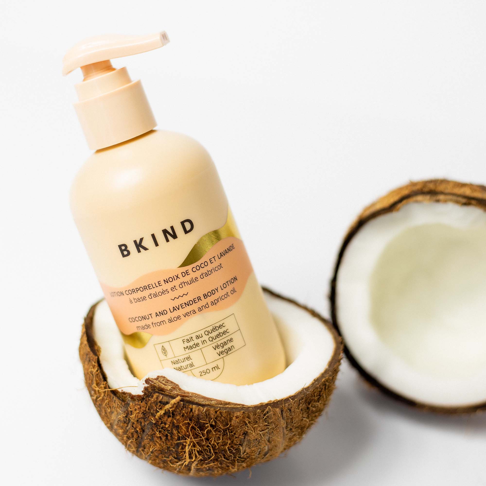 Organic Coconut & Lavender Moisturizing Body Lotion for Dry Skin - Hydrating & Nourishing Cream for Daily Use at Home, Spa or Travel