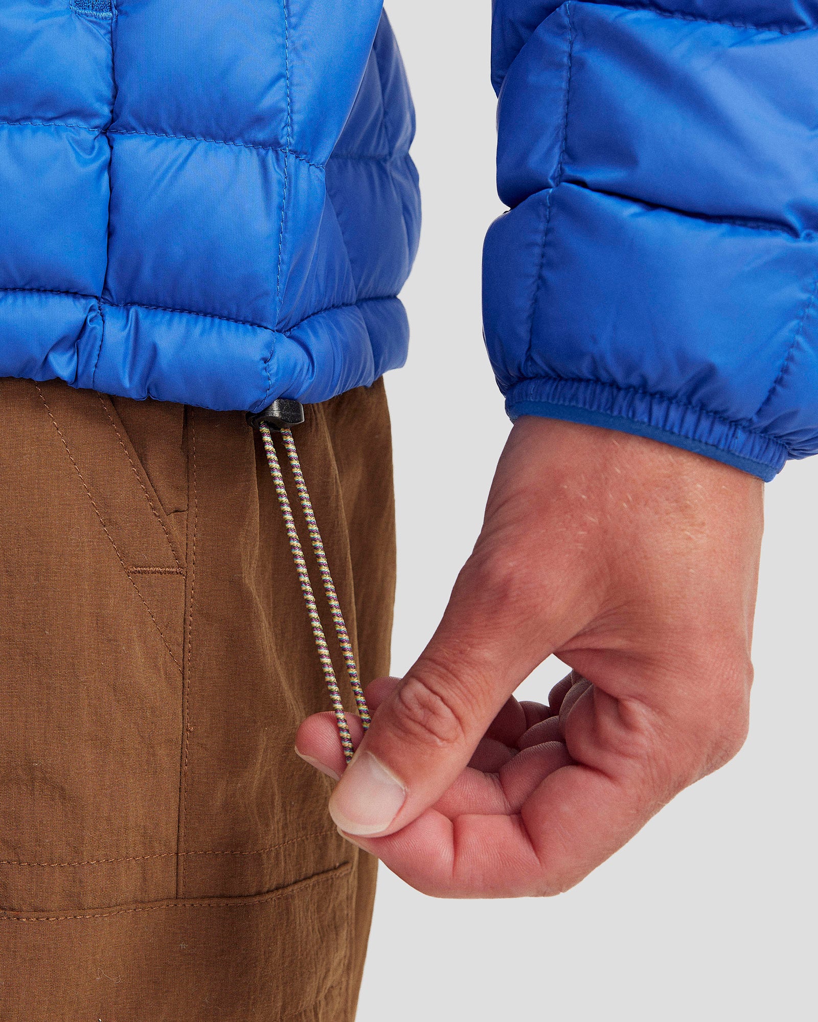 Men's Heli Insulated Hooded Jacket - Peak Blue | Winter Warm Waterproof Windbreaker for Outdoor Activities Hiking Camping Skiing