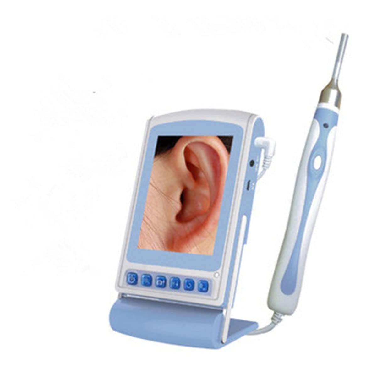 Ear Wax Removal Tool with Camera & LCD Screen - Multifunctional Ear Endoscope Cleaner for Safe Wax Removal - Includes Storage Case - Perfect for Home Use, Travel, and Personal Hygiene Care
