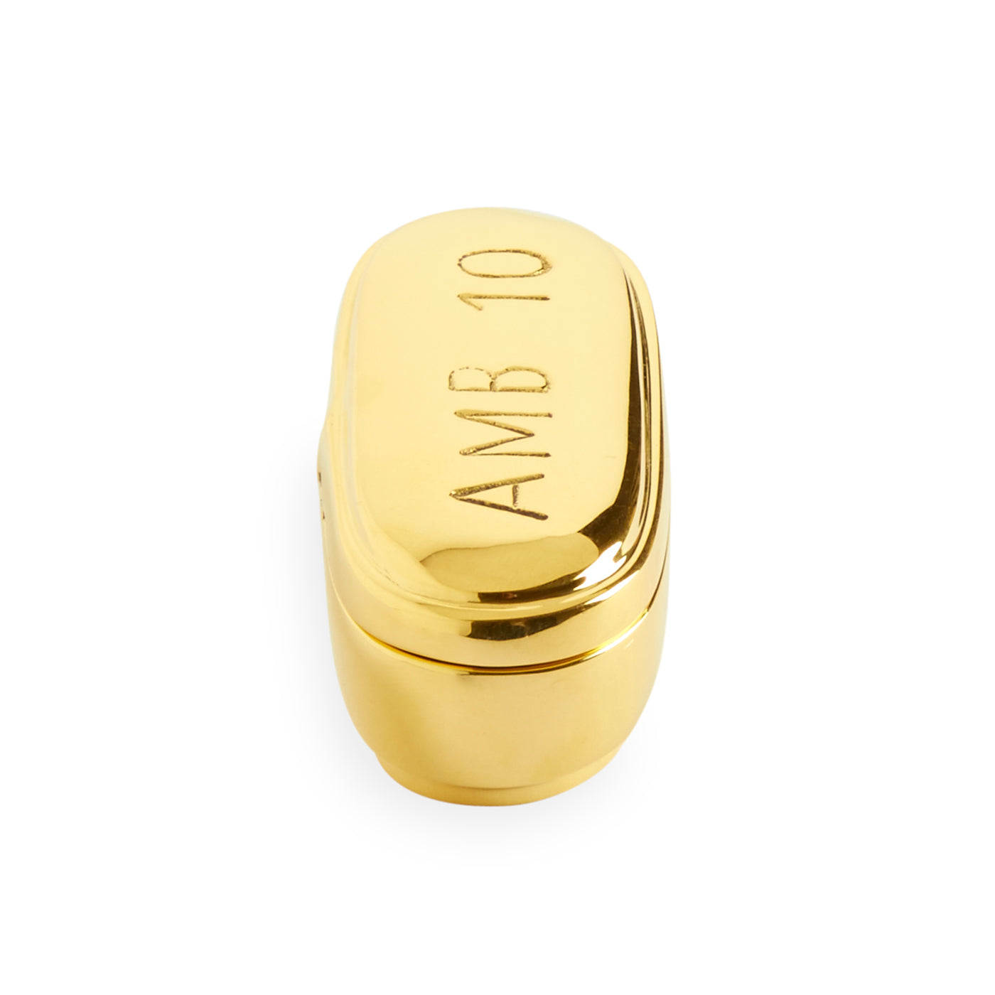 Brass Pill Box for Medication Storage - Portable Travel Pill Organizer with Secure Lid - Perfect for Ambien, Vitamins, and Daily Supplements - Ideal for Home, Office, and Travel Use