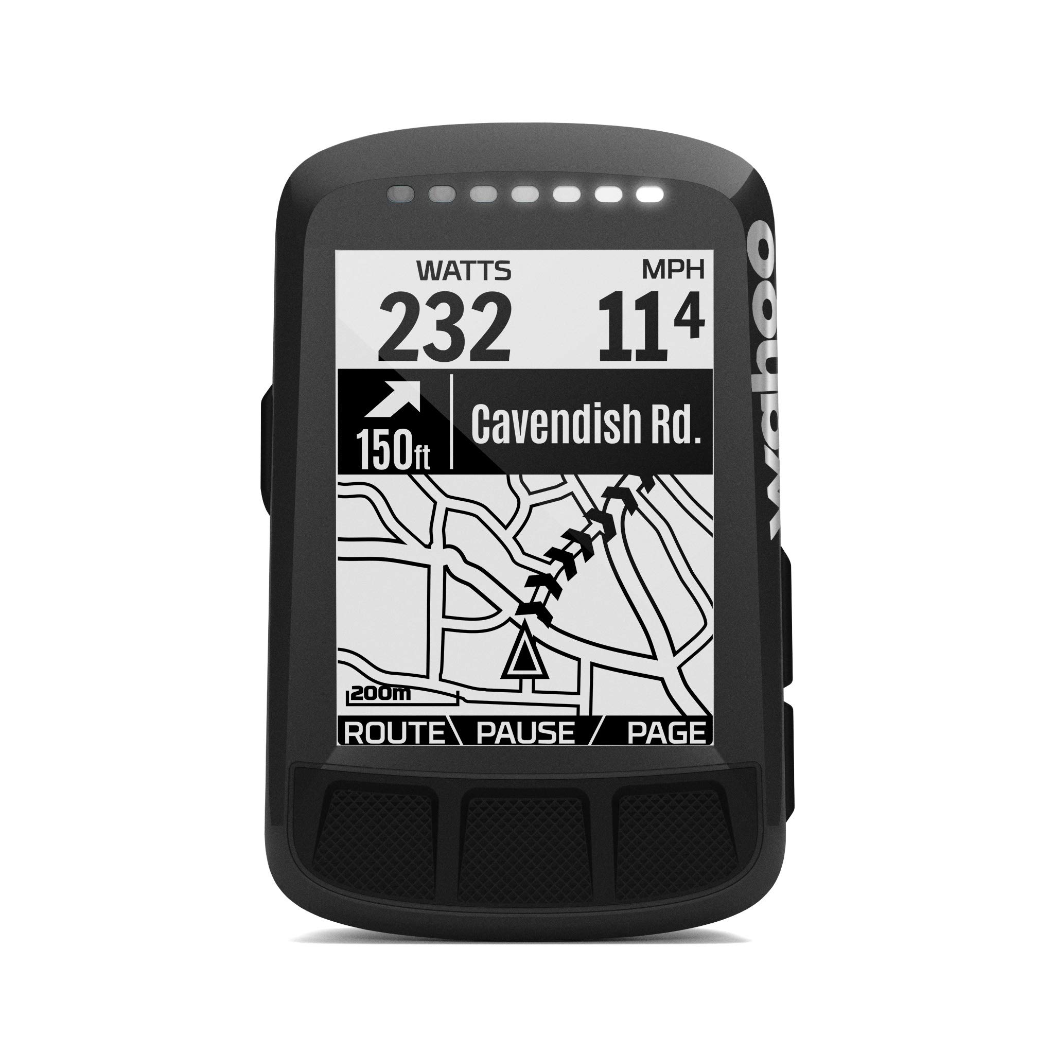 Wahoo ELEMNT Bolt GPS Bike Computer - High-Performance Cycling GPS for Road & Mountain Biking - Track Speed, Distance & Navigation - Perfect for Training & Outdoor Adventures