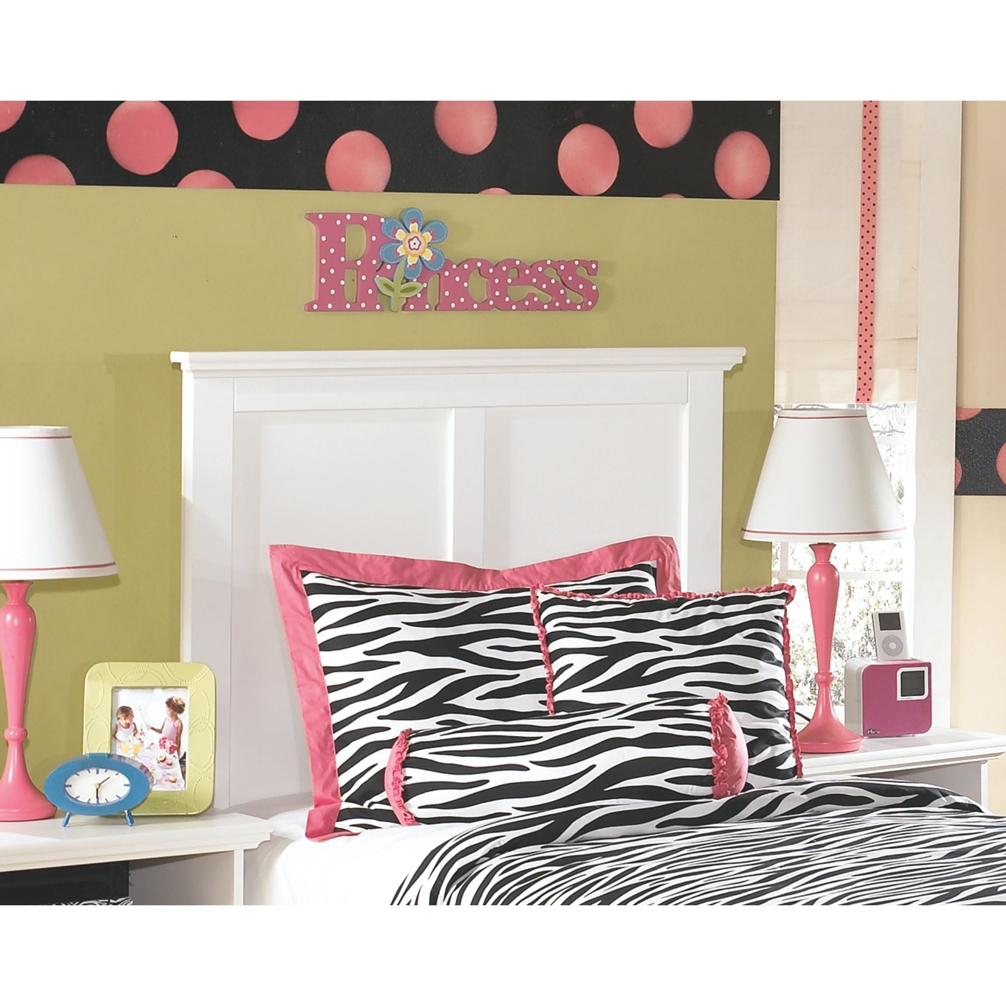 Bostwick Shoals Panel Headboard - White Queen/King Size - Modern Bedroom Furniture for Home Decor & Bedroom Upgrade