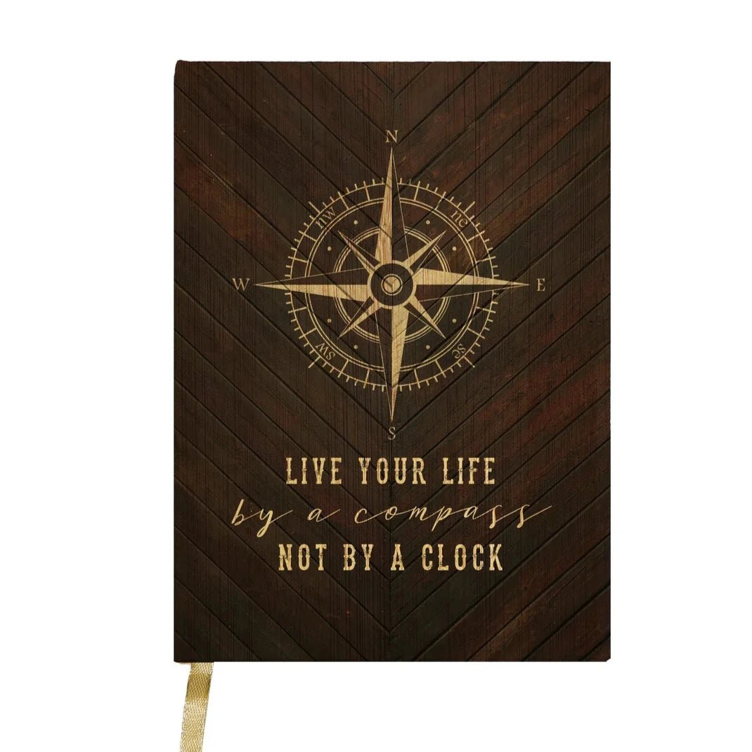 By A Compass Journal - Premium Travel Notebook & Adventure Planner for Hiking, Camping, and Road Trips - Perfect Gift for Outdoor Enthusiasts and Explorers