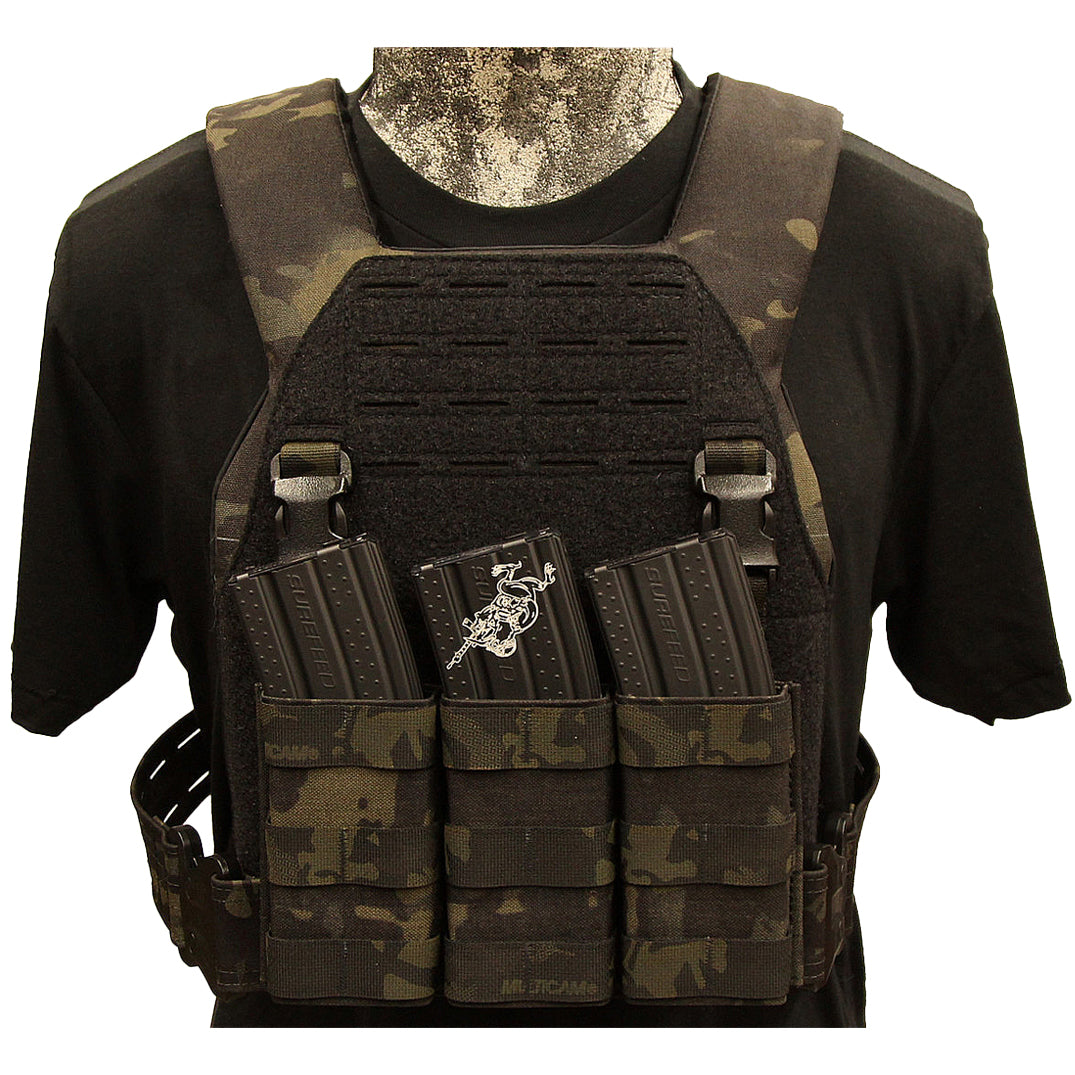Esstac Daeodon Plate Carrier - Medium SAPI Size Tactical Vest for Military & Law Enforcement | Combat Gear for Outdoor Training & Airsoft