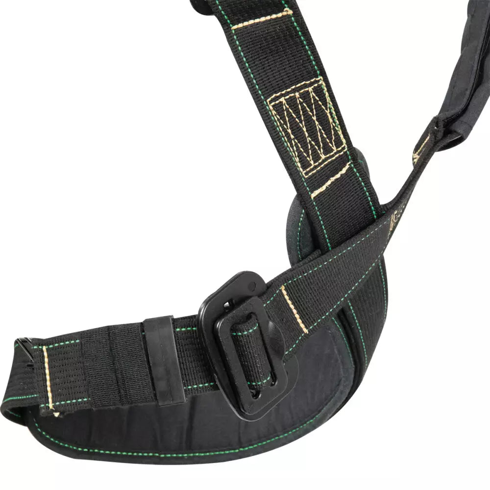 Arc Flash Full Body Harness DE 1D & DE MB Chest/Legs Protection - OSHA Compliant Safety Gear for Electrical Workers | Ideal for Utility, Construction & Industrial Use