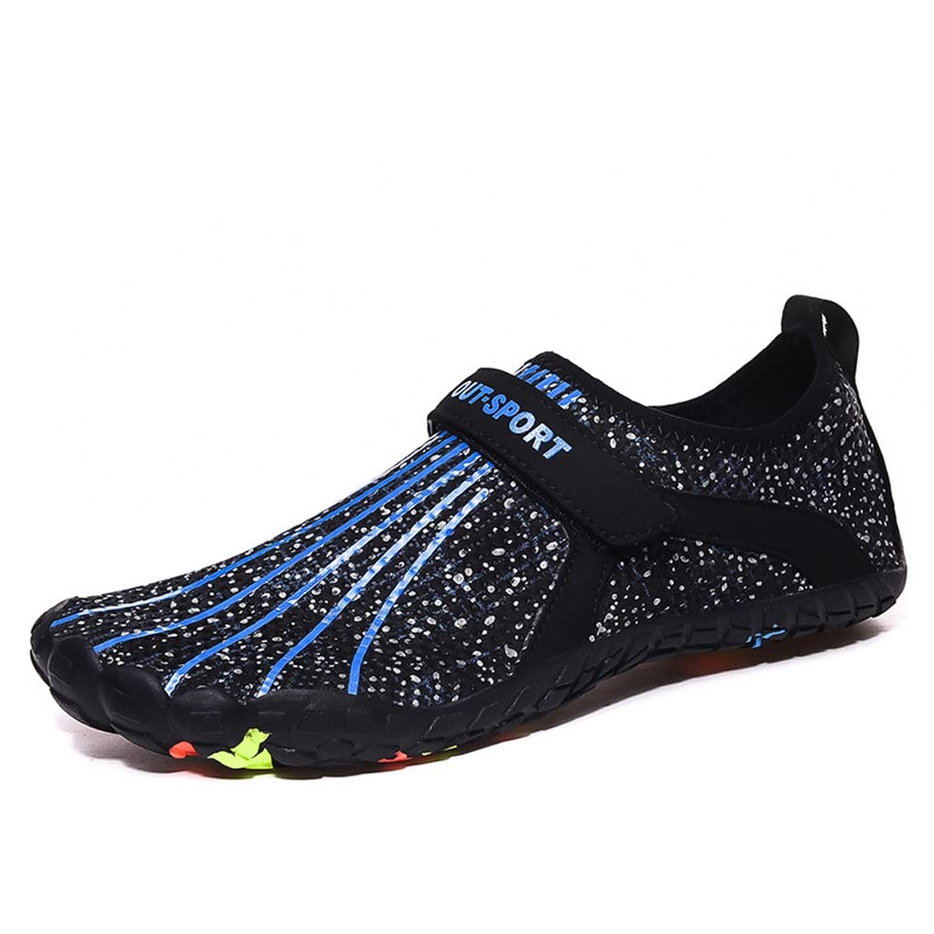 WALNUTA Summer Water Shoes for Men & Women - Non-Slip Aqua Shoes for Swimming, Beach, Diving, Fitness & Water Sports - Lightweight Quick-Dry Outdoor Water Shoes for Pool, Surfing, Kayaking & Hiking