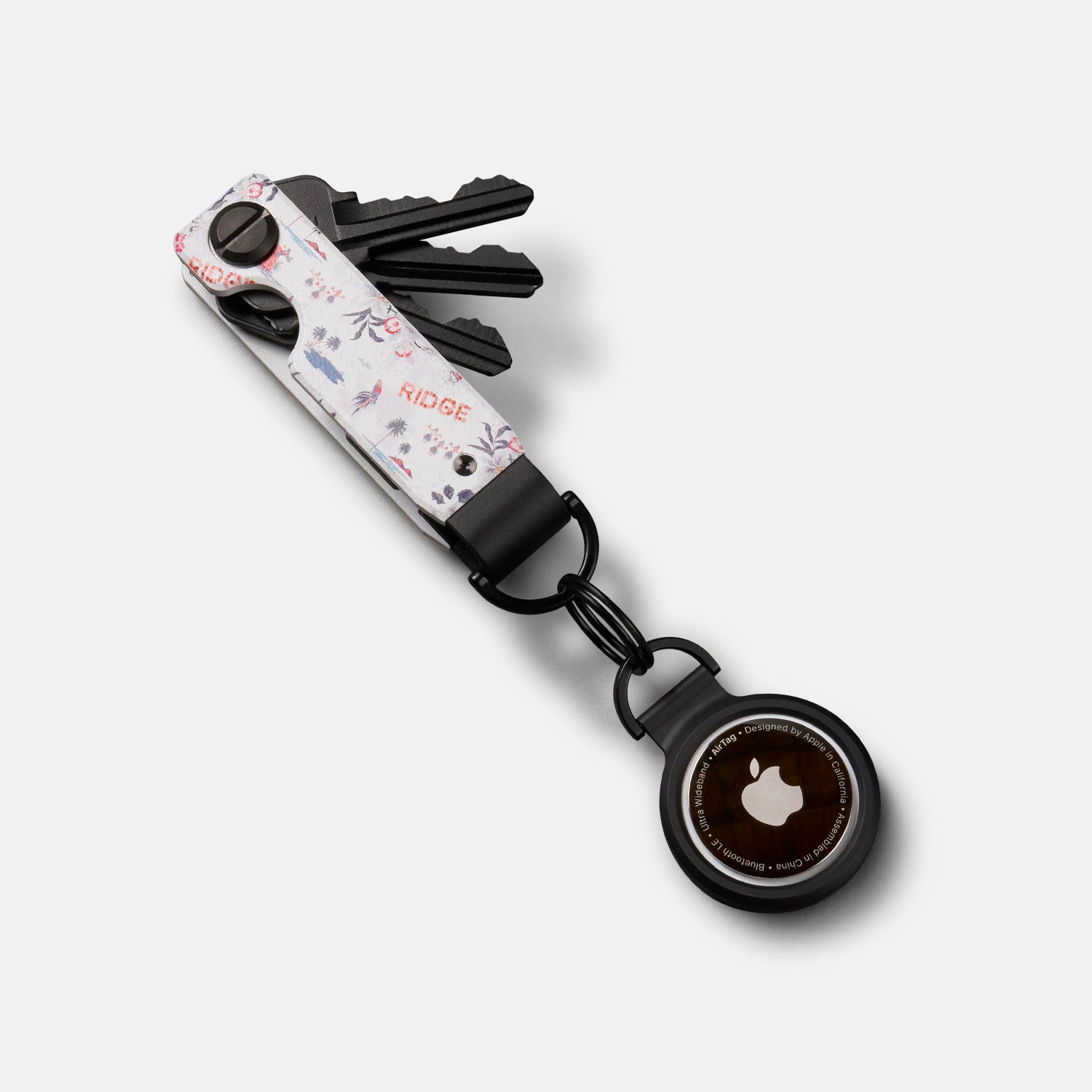 Ridge Keycase Aloha - Premium Aluminum Key Holder with RFID Blocking - Perfect for Travel, Gym, and Everyday Carry