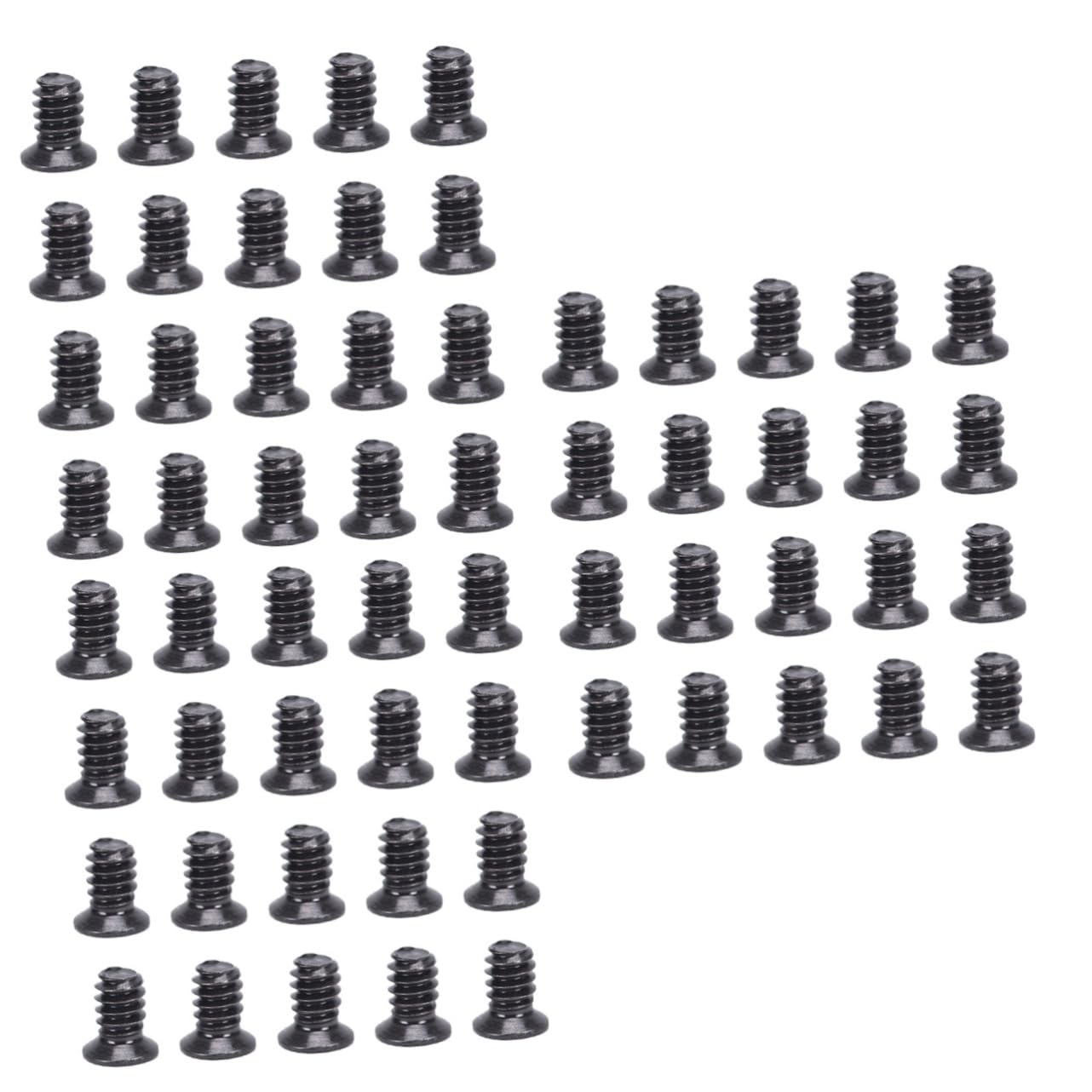 Hemobllo 300 Pcs Black Nickel HDD Screws - Hard Drive Screws for Computer, Hard Disk, Tray & Hot Swap Accessories | Durable Computer Supply for PC Builds, Servers & Data Centers