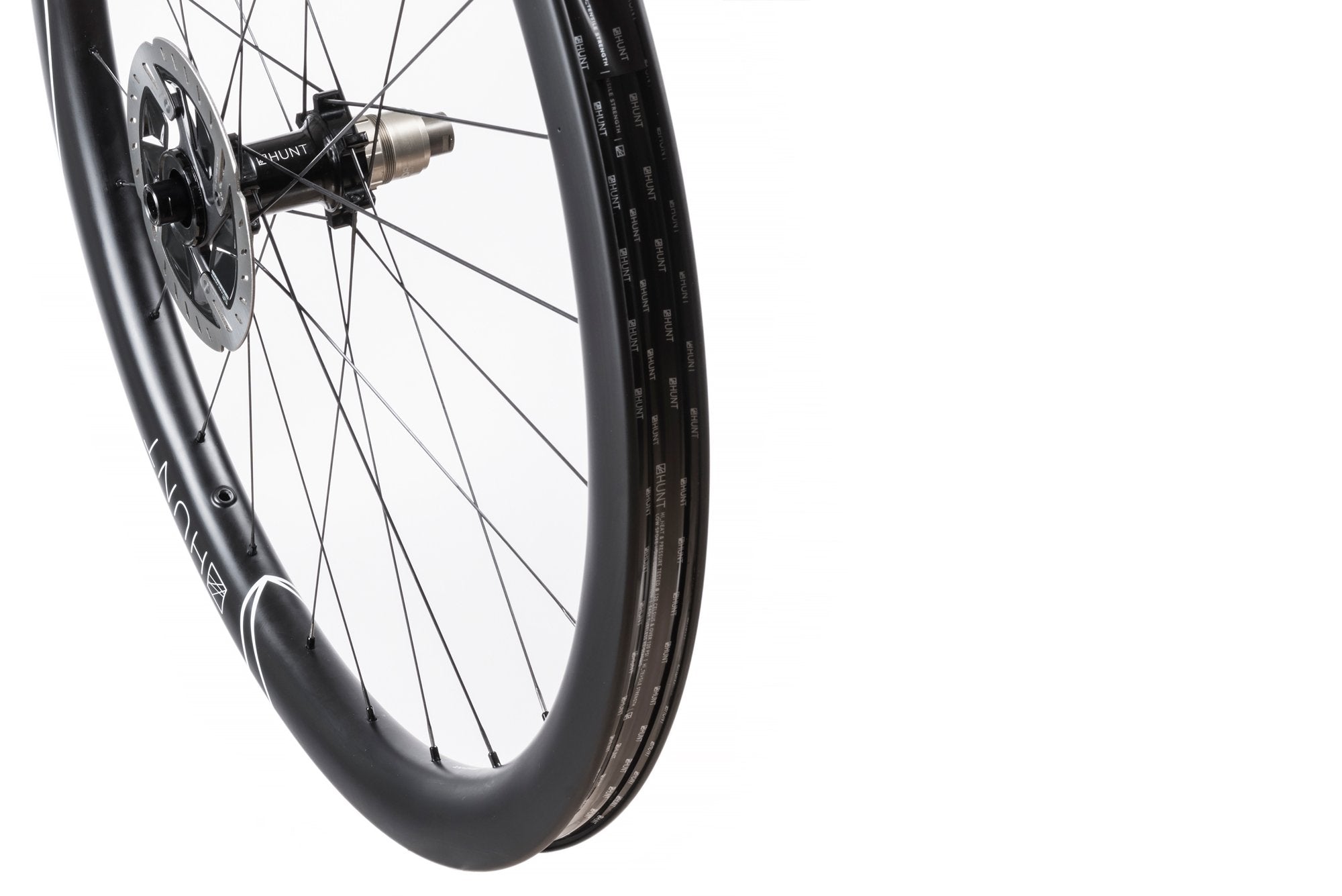 RE:NEW HUNT 42 Limitless Gravel Disc Wheelset - Lightweight Carbon Wheels for Gravel Biking - Perfect for Off-Road Adventures, Bikepacking & All-Terrain Cycling