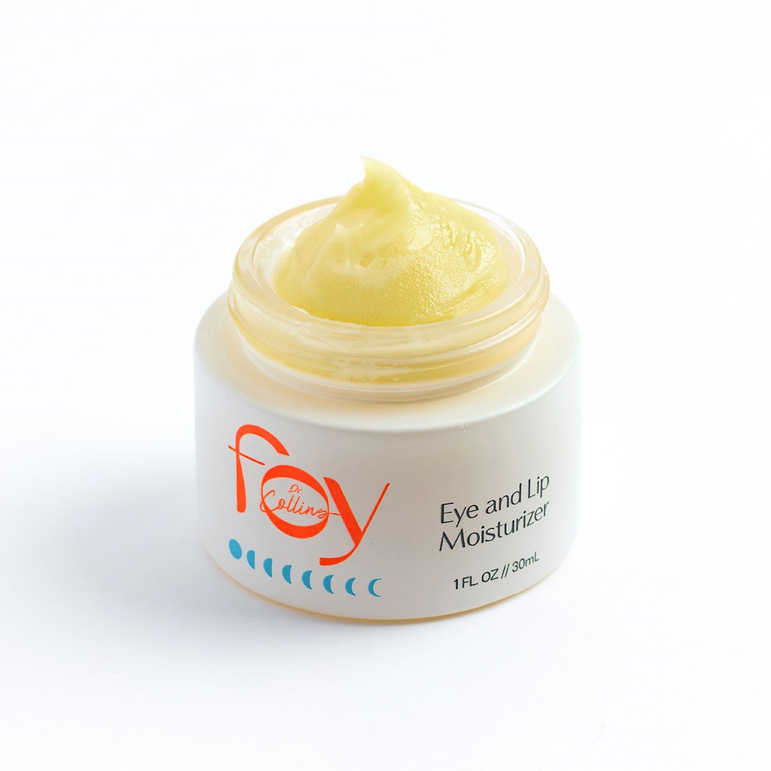 Foy Hydrating Eye & Lip Cream for Dry Skin - Anti-Aging Moisturizer with Hyaluronic Acid & Vitamin E | Day & Night Use for Soft, Smooth Skin