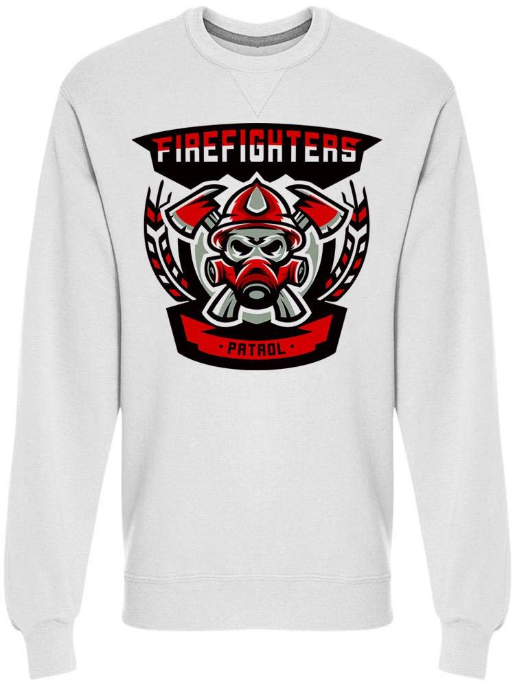 Men's Gas Mask & Axe Sweatshirt - Urban Streetwear Style
