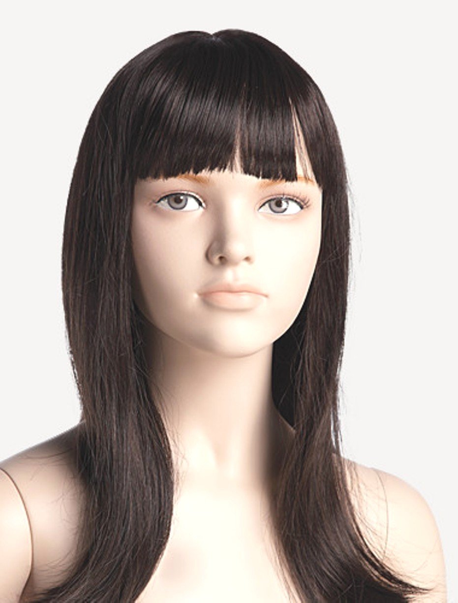 Natural Looking Human Hair Wig with Breathable Air Flow & Free Comb - Perfect for Daily Wear, Cosplay, and Special Occasions