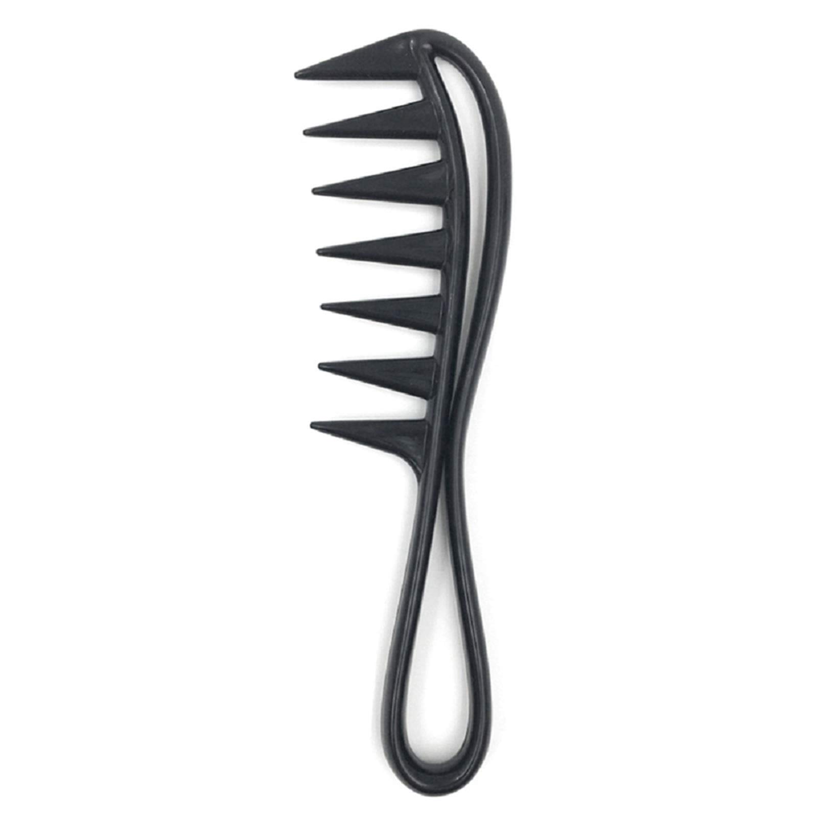 GyLazhuzizsz Wide Tooth Detangling Comb for Curly Hair - Salon Quality Moldable Hair Styling Tool with Massage Tips - Perfect for Curly Hair Care, Styling & Gentle Detangling at Home or Salon
