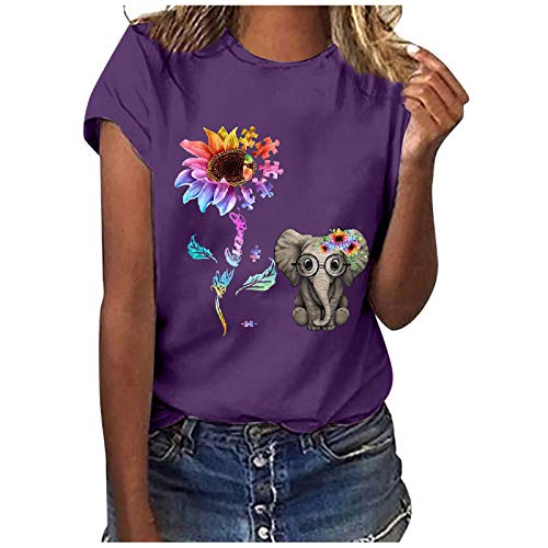 Women's Casual Summer Sexy T-Shirts - Crewneck Basic Tee, Long Sleeve Tunic Tops for Fall 2022 | Perfect for Work, Date Night & Everyday Wear
