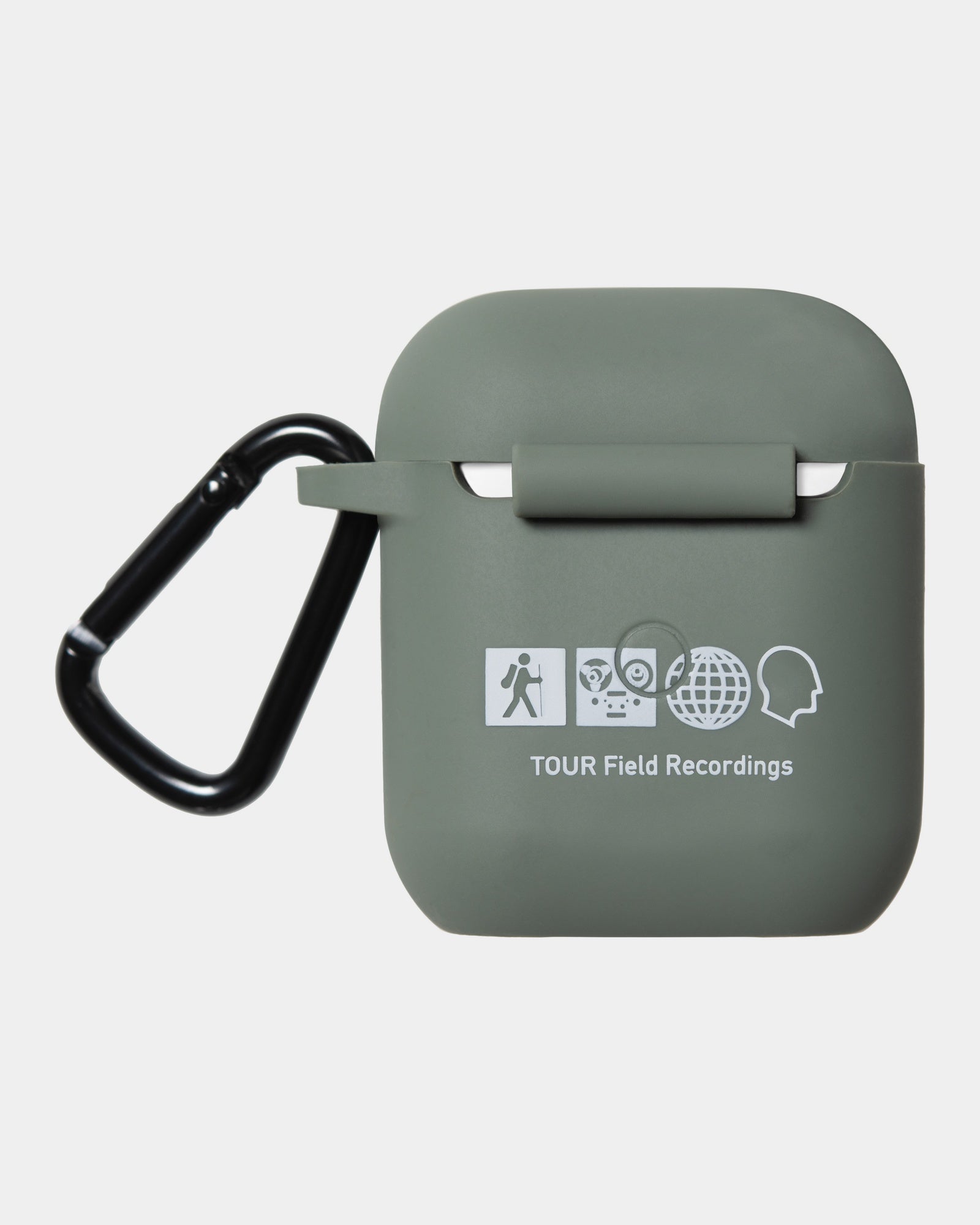 Premium Smoke Green & Grey AirPods Case - Durable Protective Cover for AirPods 1/2/3/Pro | Perfect for Travel, Workout & Everyday Use