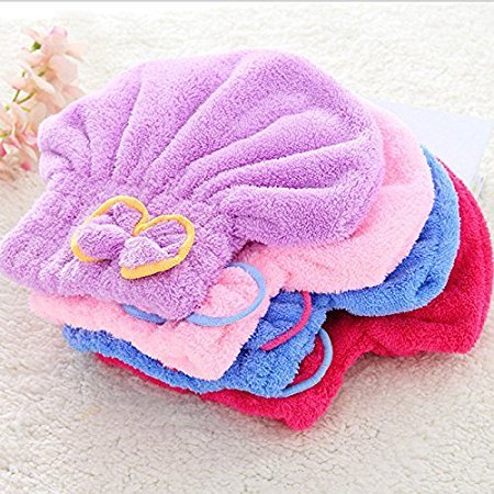Garden Of Arts Microfiber Hair Drying Towel - Super Absorbent, Quick Dry, Gentle on Hair - Perfect for Swimming, Gym, Travel & Home Use