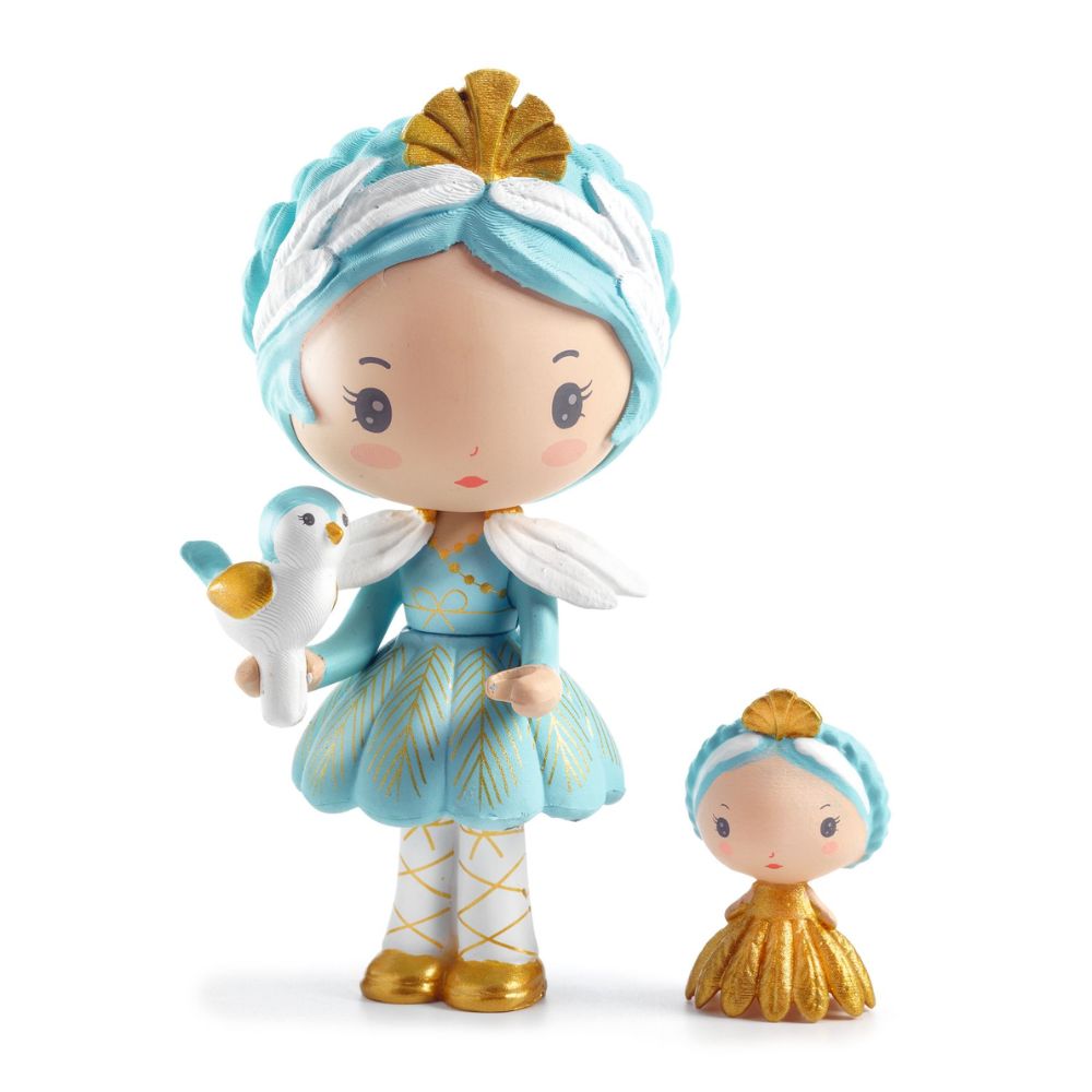 Grace & Stella - Djeco Tinyly Dolls for Kids | Perfect for Pretend Play, Storytelling & Collecting