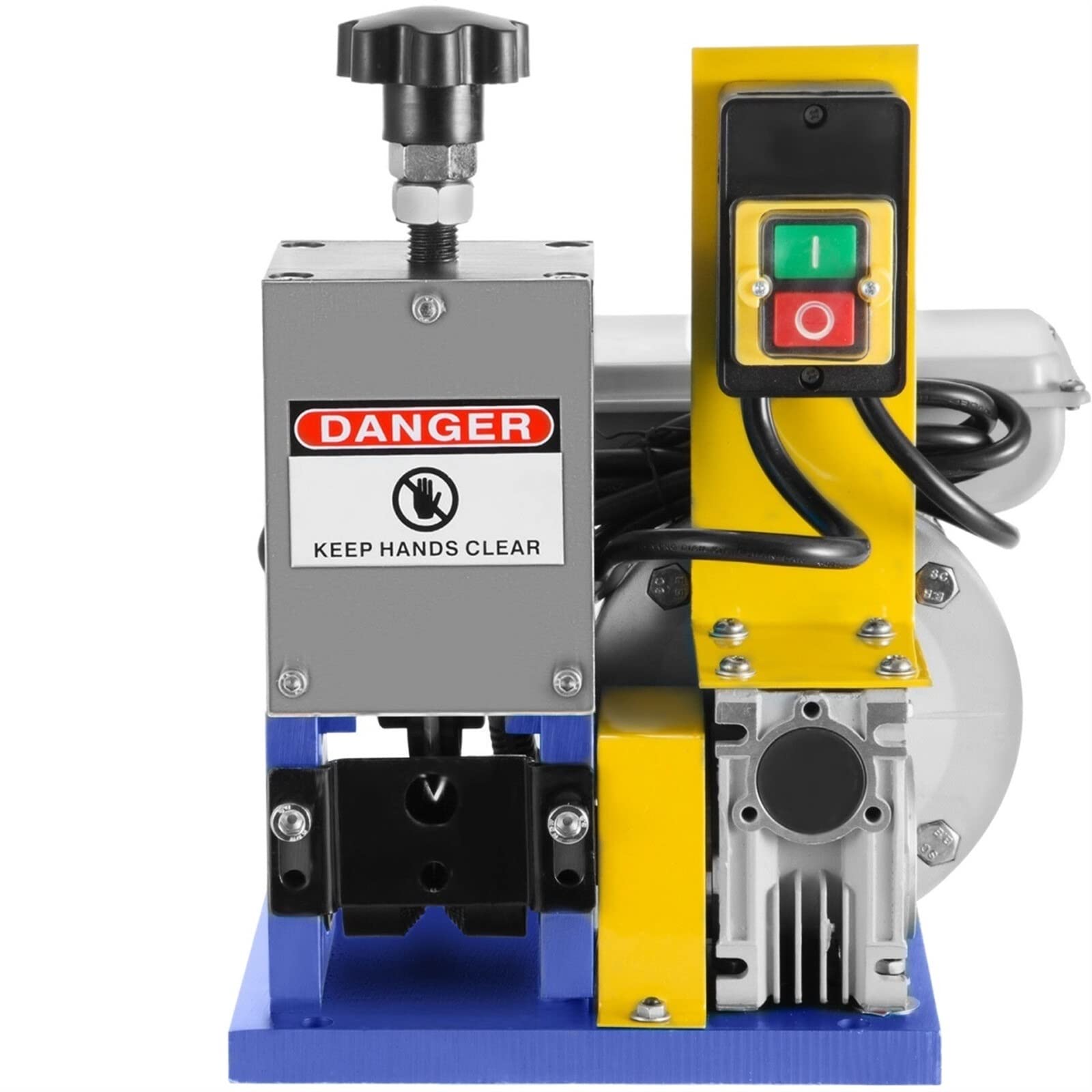 Electric Coil Winding Machine & Automatic Wire Stripper for 1.5-25mm Cables - DIY Electronics, Metal Recycling & Electrical Repair Tool for Home & Workshop Use