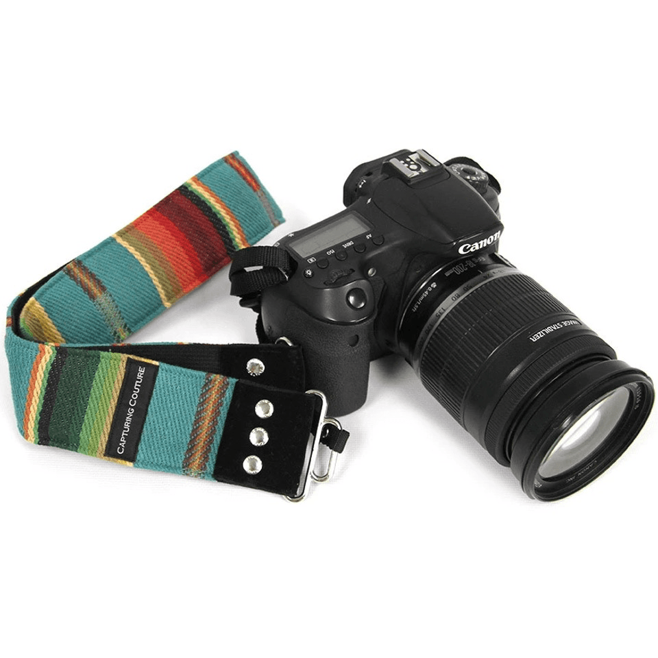 Capturing Couture Camera Strap - Premium Dusty Road Style for DSLR & Mirrorless Cameras | Perfect for Travel Photography & Fashion Shoots
