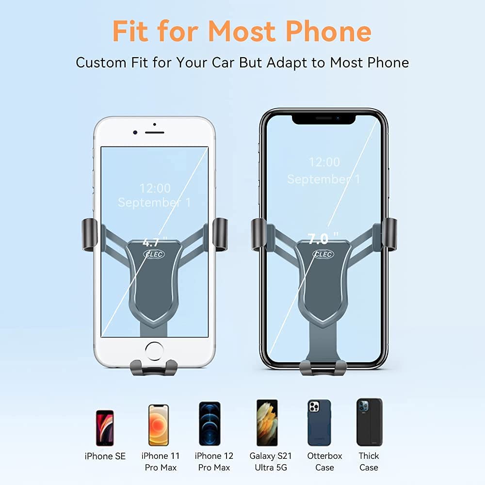 **Universal Car Phone Holder for Lexus ES 350 2019-2023 & Hybrid - Air Vent Phone Mount Compatible with iPhone, Samsung (4-6.7 Inch) - Perfect for Hands-Free Driving & GPS Navigation**