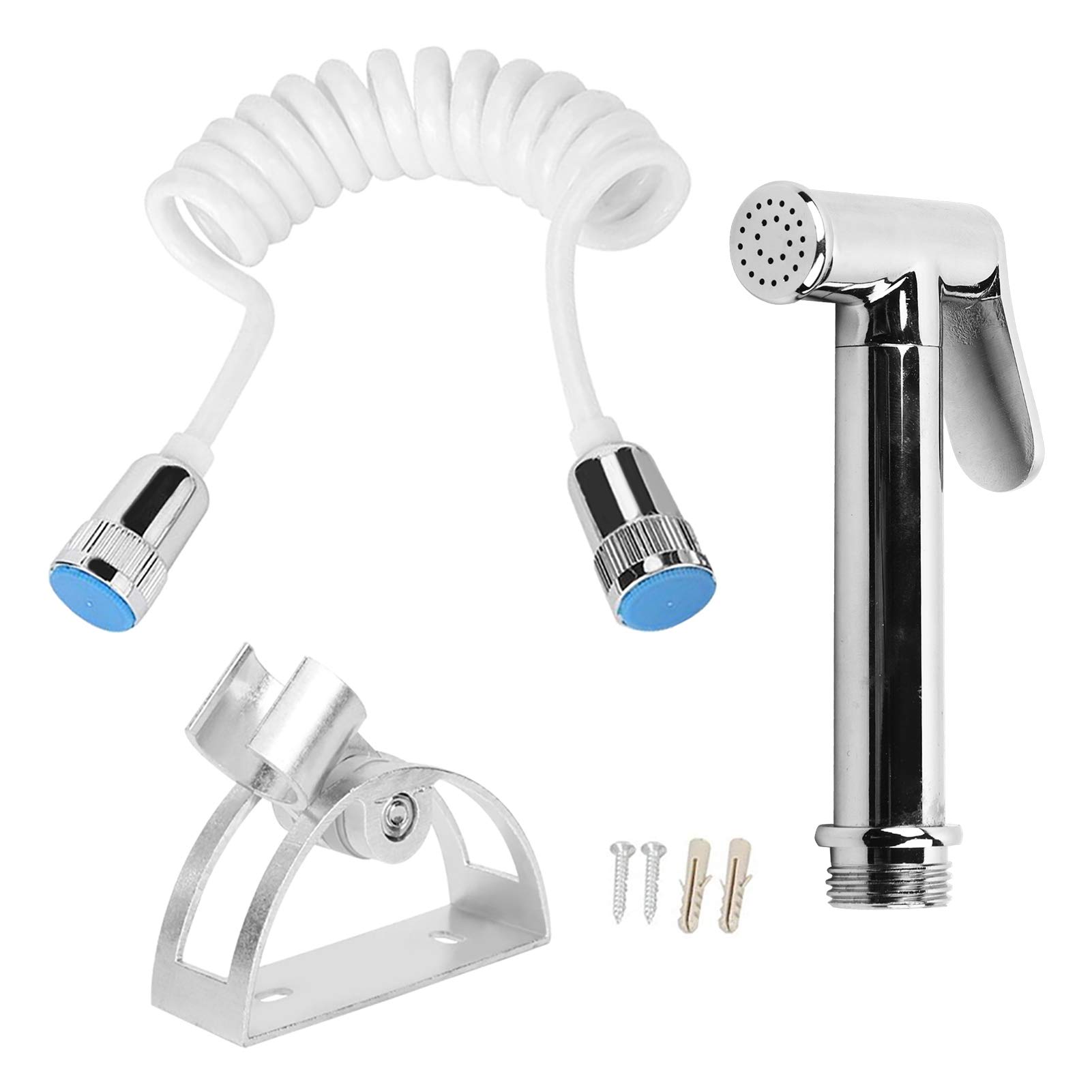 BrysonKally G1/2in Handheld Bidet Sprayer Kit - Stainless Steel Toilet Bidet Spray Head with Adjustable Water Pressure for Home Bathroom Accessories | Perfect for Hygienic Cleaning, Baby Care & Elderly Use