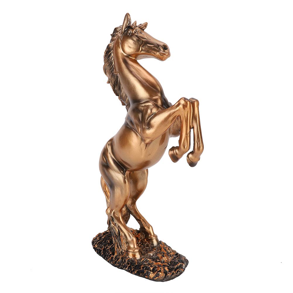 European Style Horse Sculpture - Elegant Home & Office Desk Decor, Photography Prop, Gift for Horse Lovers | Perfect for Living Room, Study, Wedding Centerpiece & Photo Shoot Background