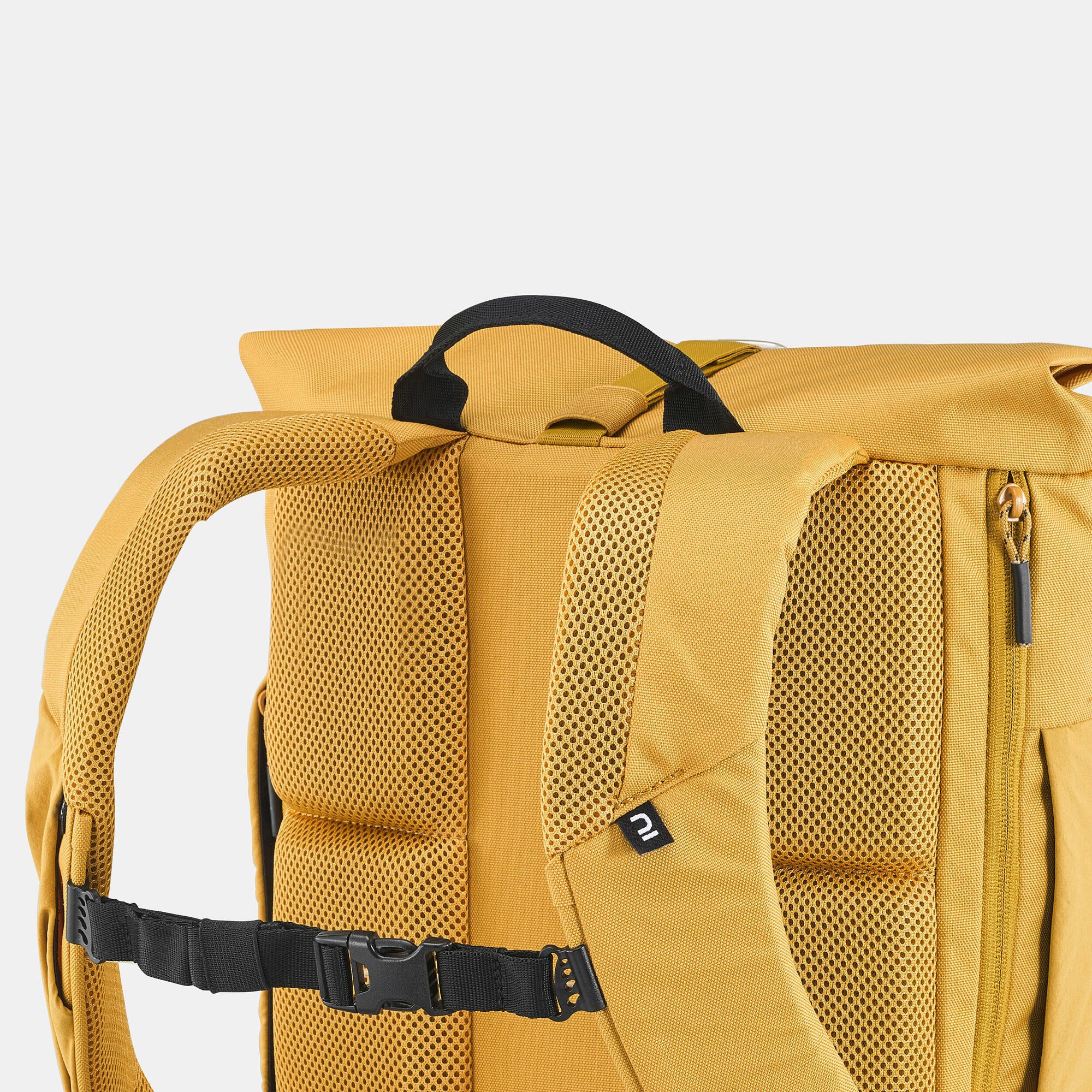 Quechua NH Escape 500 23L Rolltop Backpack - Waterproof Hiking Daypack for Outdoor Adventures & Travel