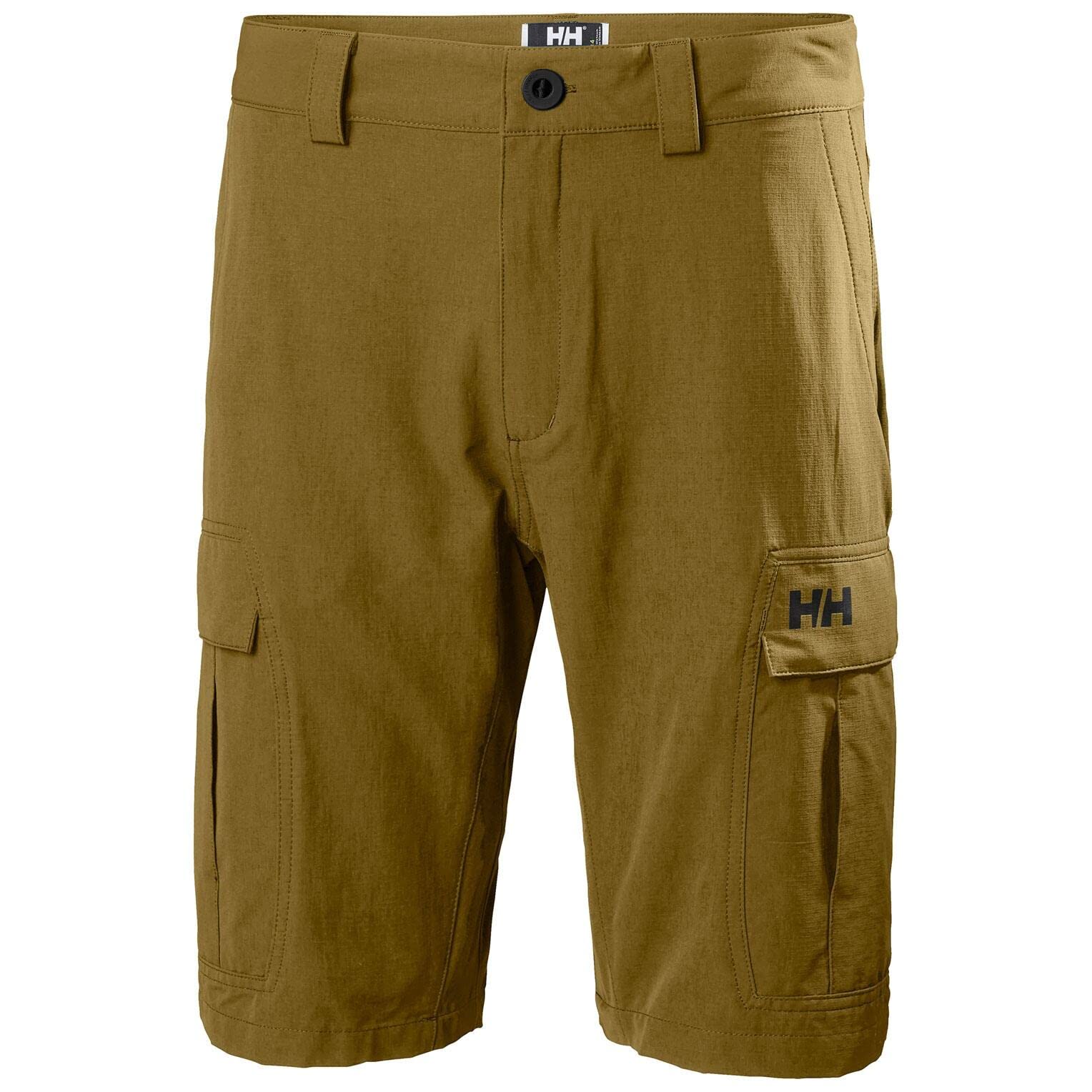 Helly Hansen Men's Quick Dry Stretch Cargo Shorts - Outdoor Hiking, Camping & Adventure Gear - Perfect for Summer Activities, Travel & Casual Wear