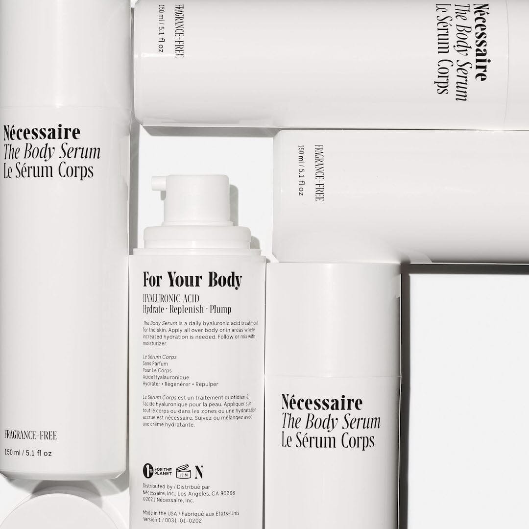 Best Anti-Aging Body Serum for Dry Skin - Hydrating & Firming Treatment with Hyaluronic Acid & Vitamin E - Perfect for Nighttime Skincare Routine & Post-Shower Moisturizing