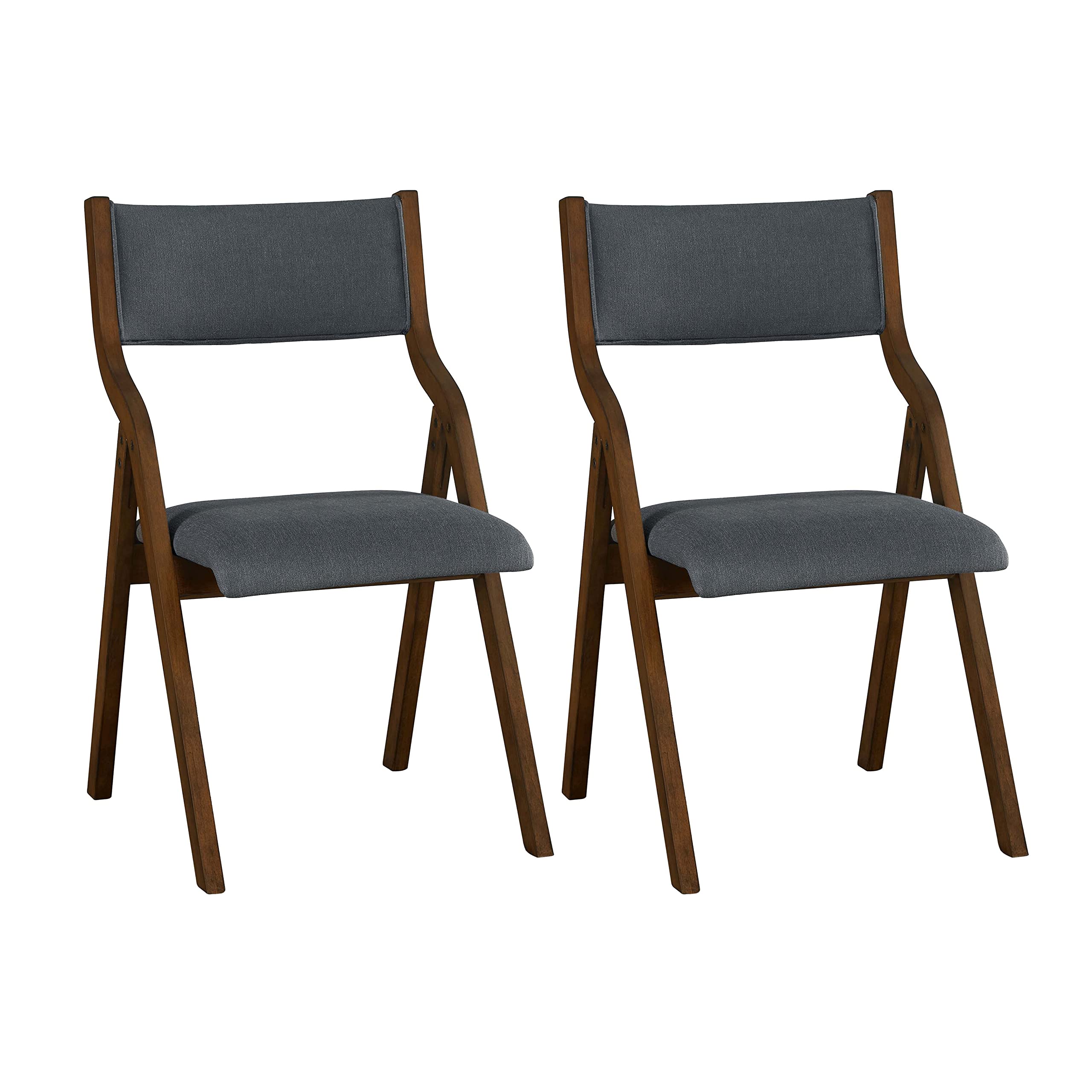 Modern Folding Chairs Set of 2 - 18