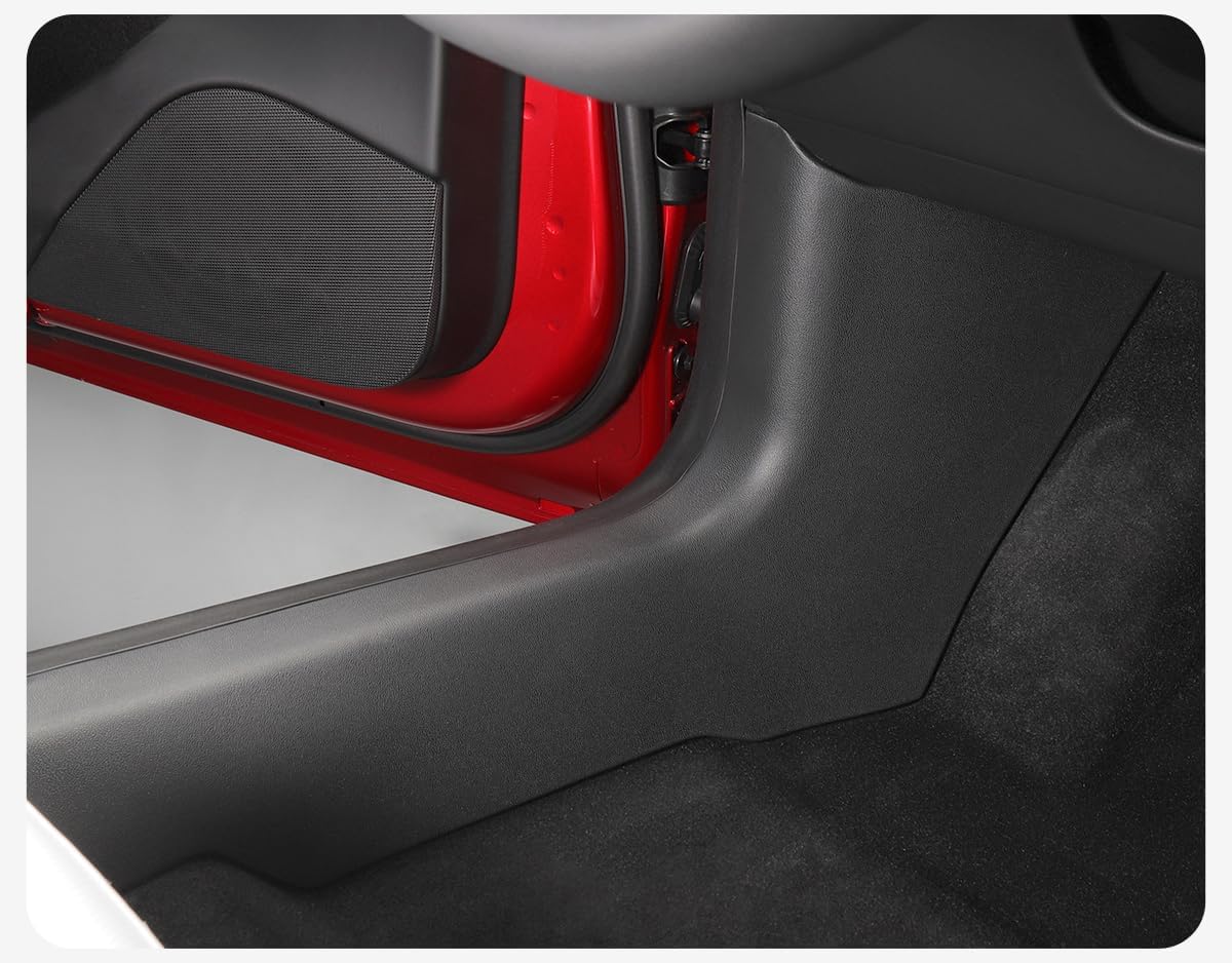 2024+ Tesla Model 3 Highland Door Sill Protectors Set - 5 PCS Anti-Scratch Guards for Car Interior Protection | Perfect for Daily Commute & Road Trips