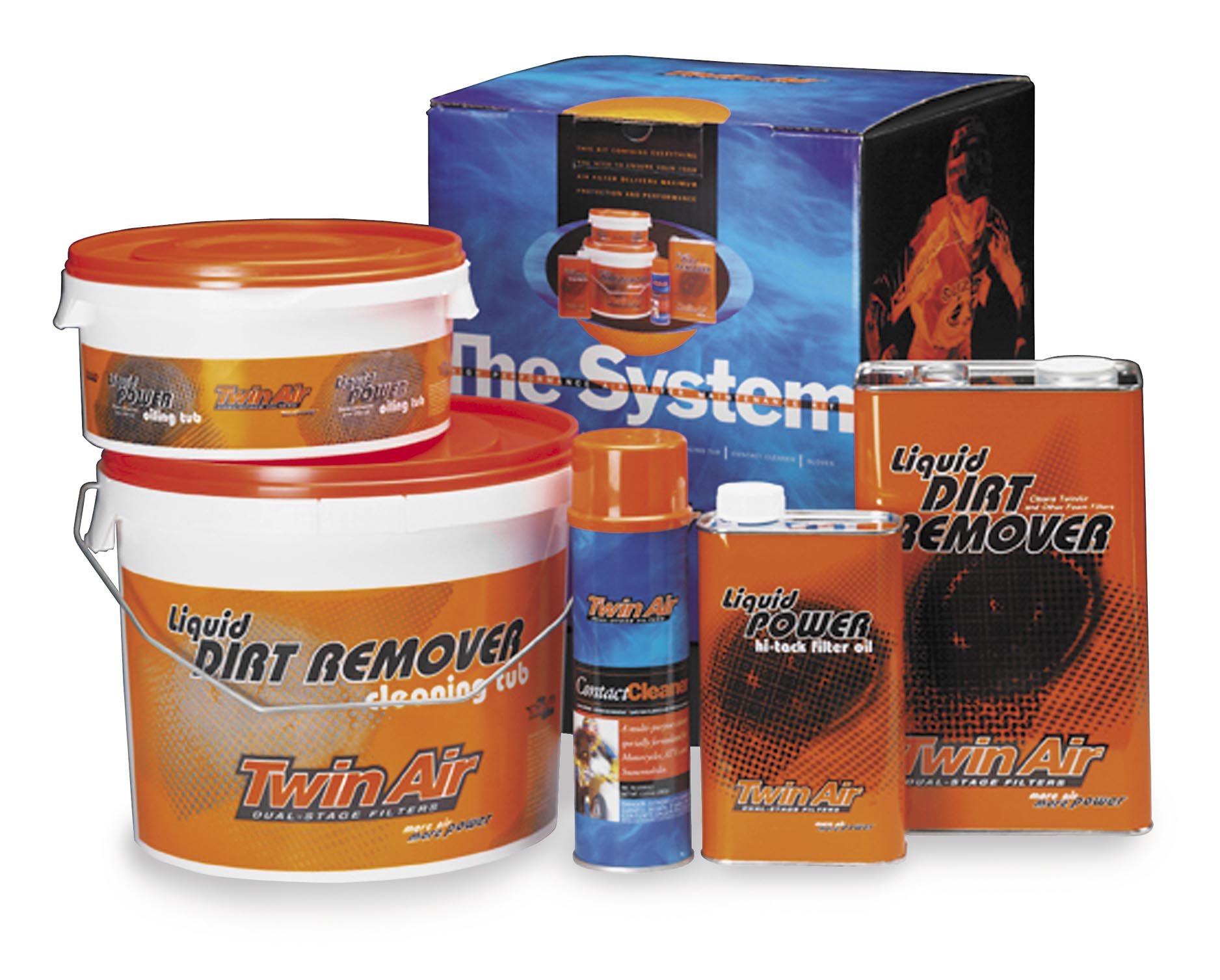 Twin Air Standard Maintenance Kit 159000 - Premium Air Filter Cleaning & Oiling Kit for Dirt Bikes, ATVs & Motorcycles - Off-Road & Motocross Maintenance Essentials