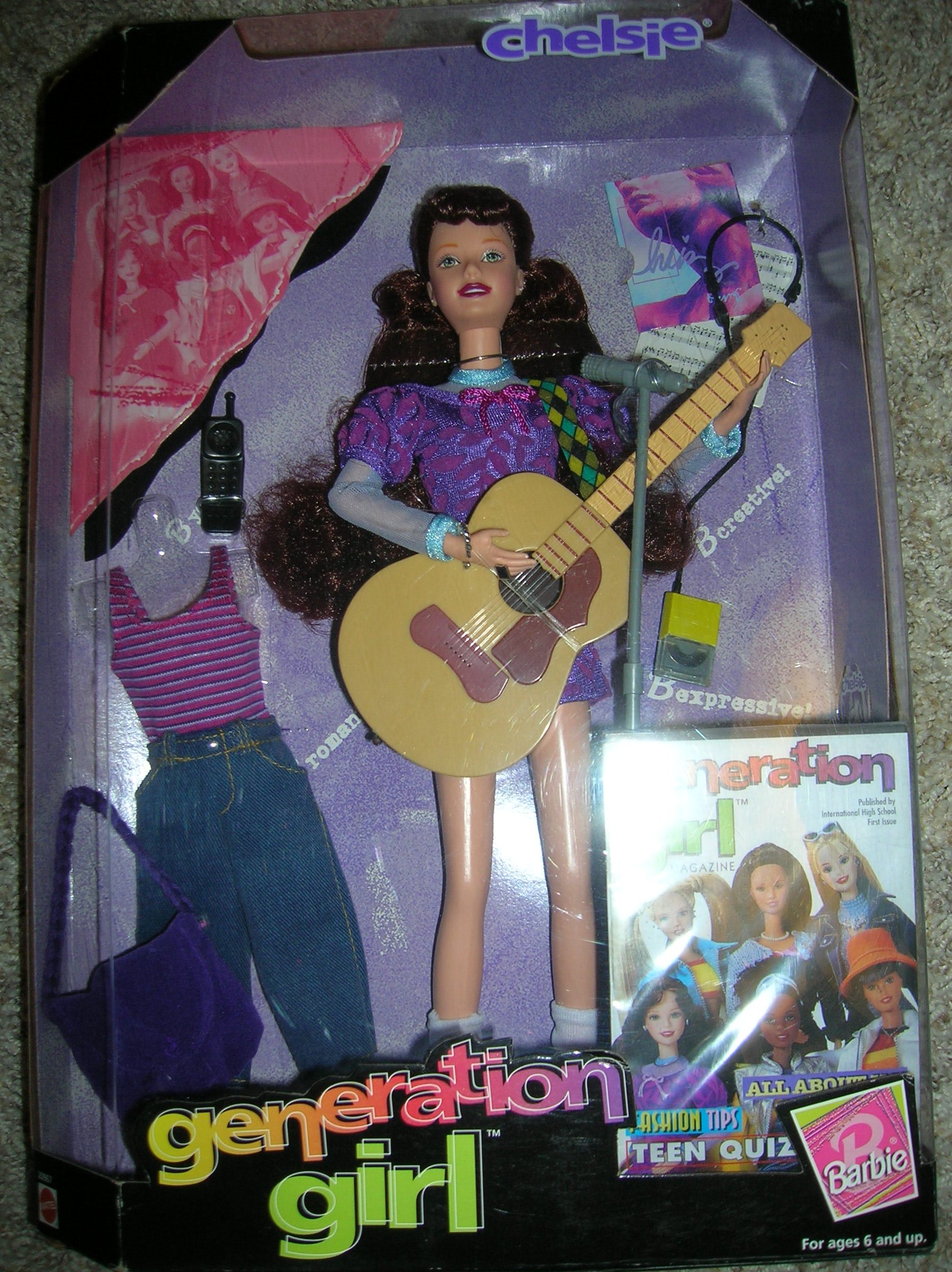Original Barbie Doll Generation Girl - Chelsie Fashion Doll with Stylish Outfits & Accessories | Perfect for Collectors, Gift Giving & Playtime Fun