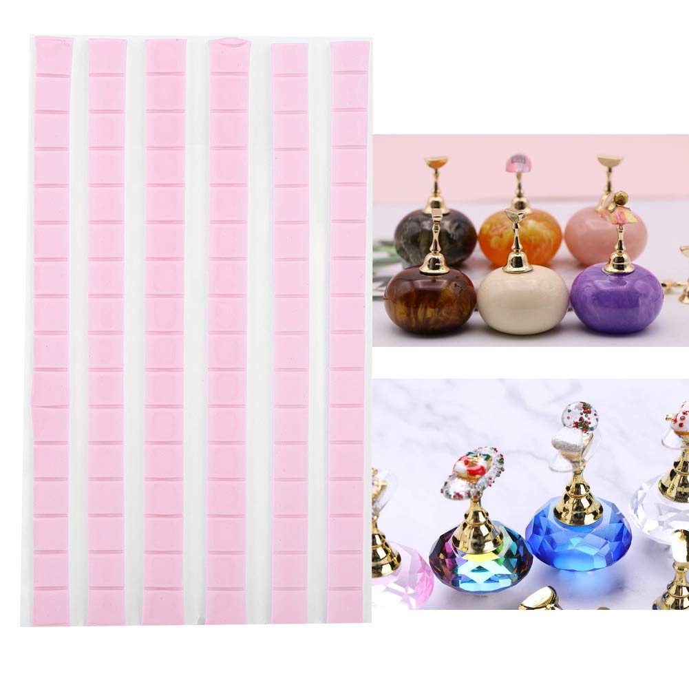 Professional Reusable Nail Adhesive Clay - Strong Viscous False Nail Tips Glue for Manicure & Nail Art - Perfect for Salon, Home Use & DIY Nail Extensions