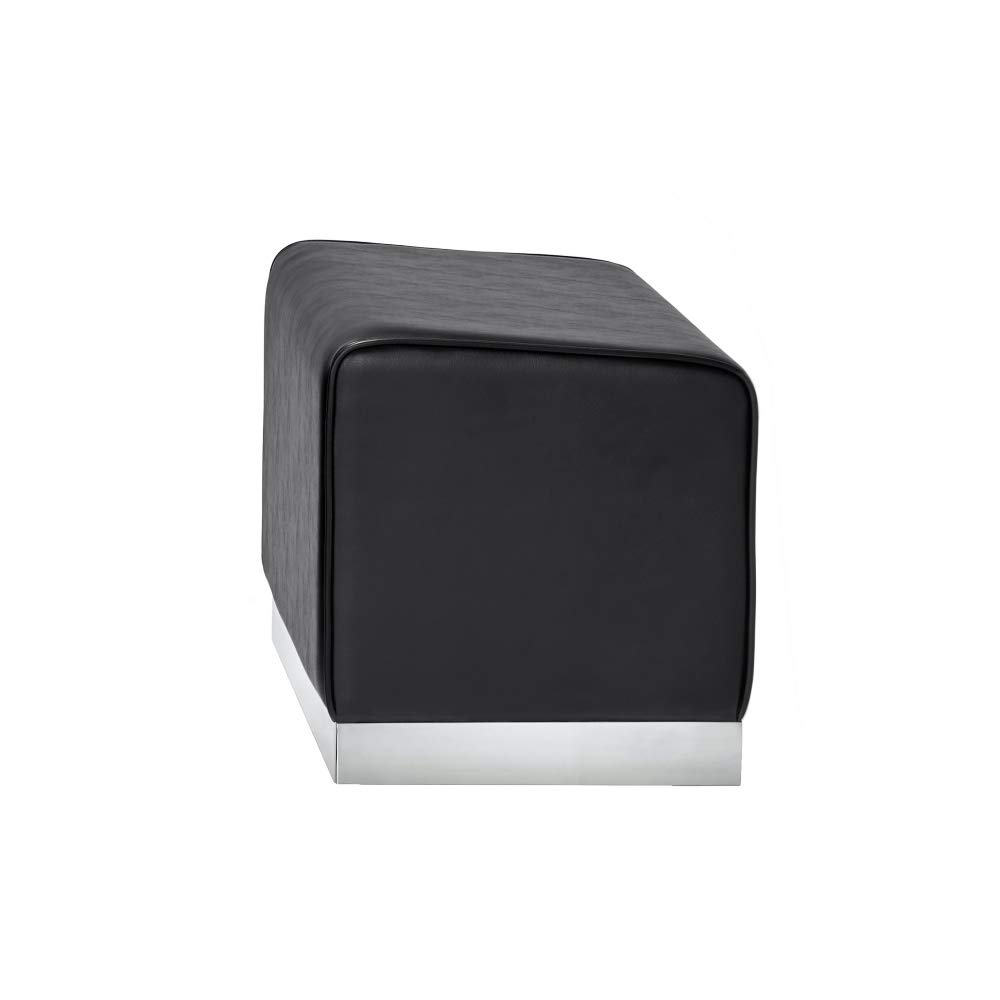 Professional Salon Shampoo Unit with Adjustable Footstool Ottoman - Hydraulic Beauty Chair for Hair Washing & Styling - Perfect for Hair Salons, Spas & Home Use