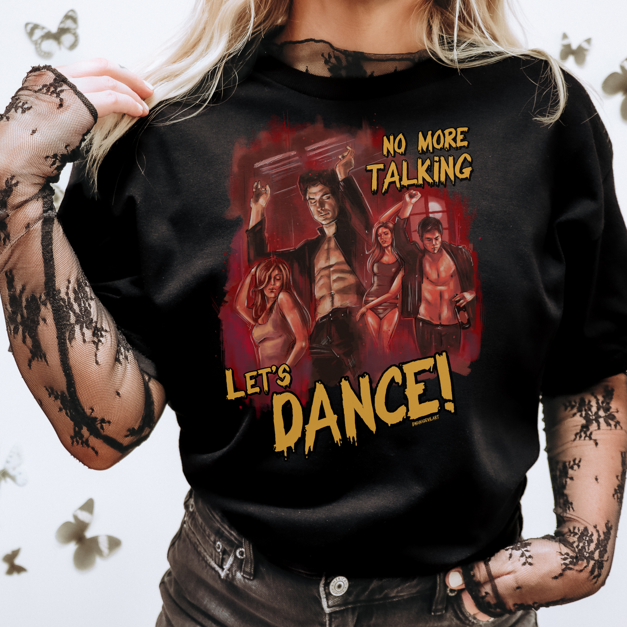 Let's Dance T-Shirt | Fun Graphic Dance Tee for Women & Men | Perfect for Dance Parties, Concerts & Casual Wear